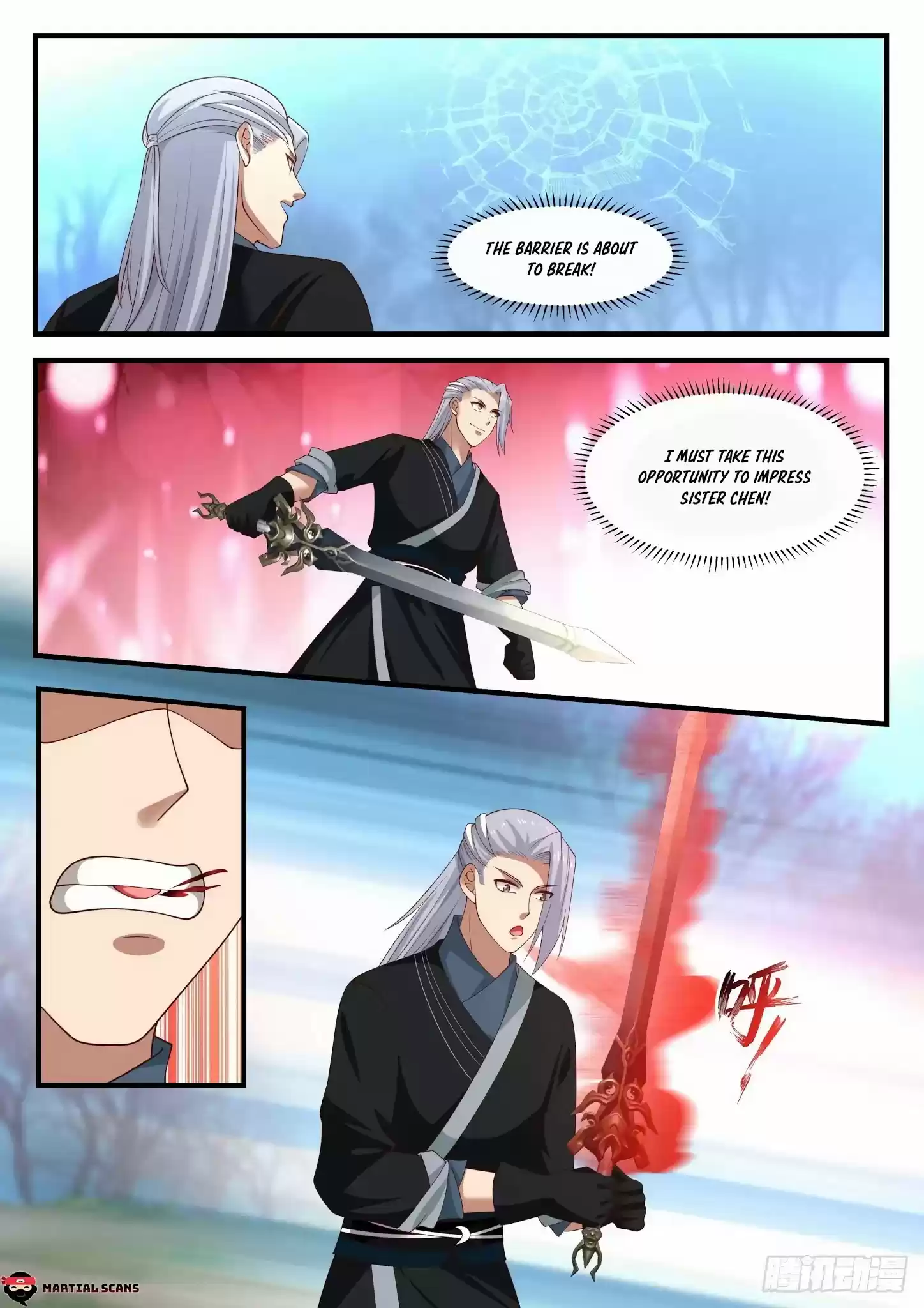 Martial Peak Chapter 1207: Breaking The Barrier