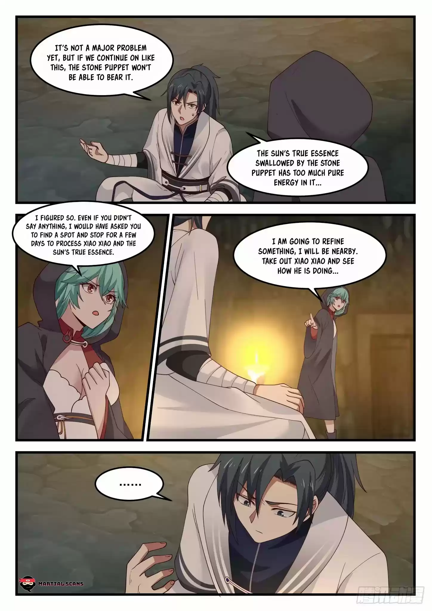 Martial Peak Chapter 1210: Processing