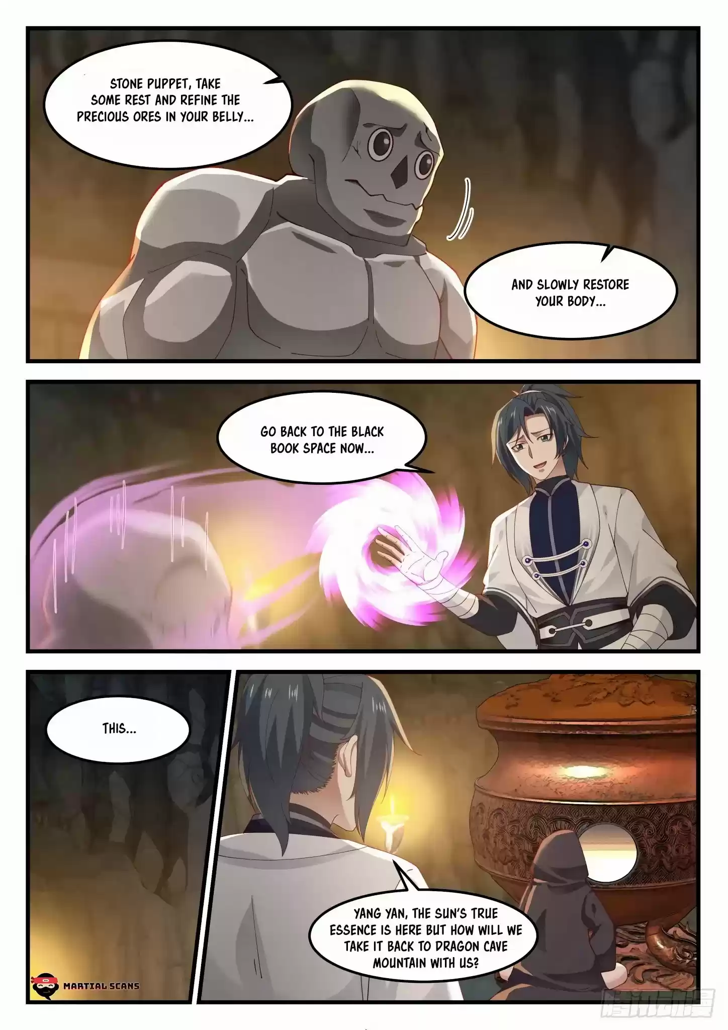 Martial Peak Chapter 1210: Processing