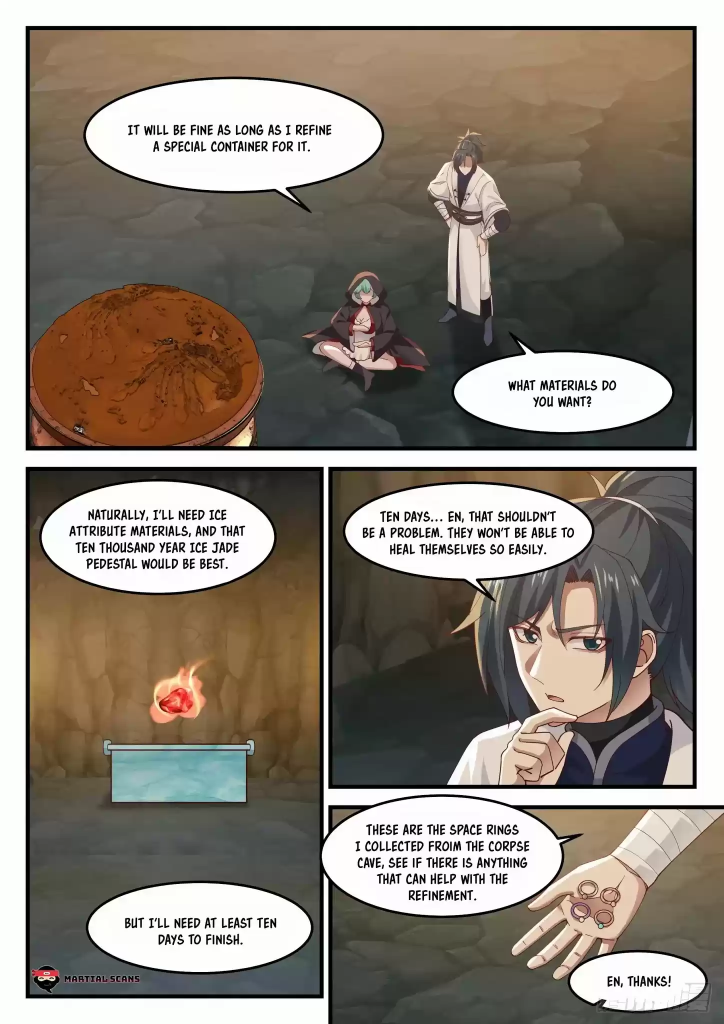 Martial Peak Chapter 1210: Processing