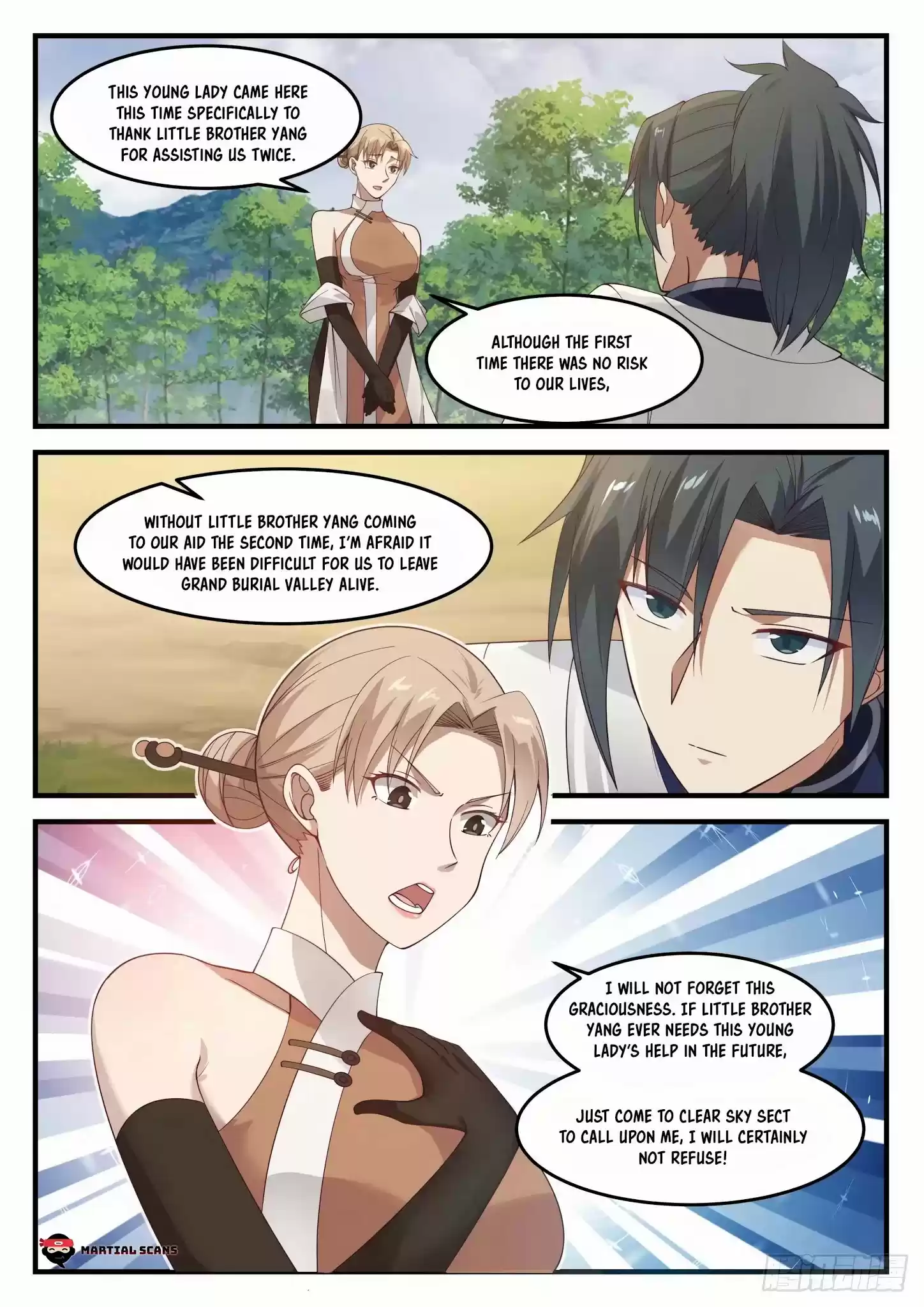 Martial Peak Chapter 1211: I Have Come To Thank You!