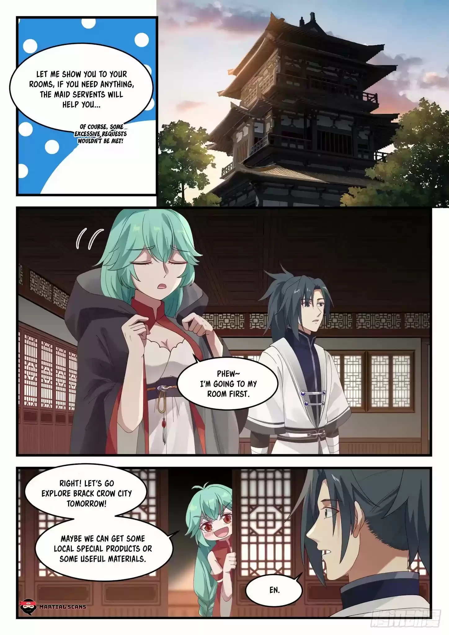 Martial Peak Chapter 1214: Late Night Visit