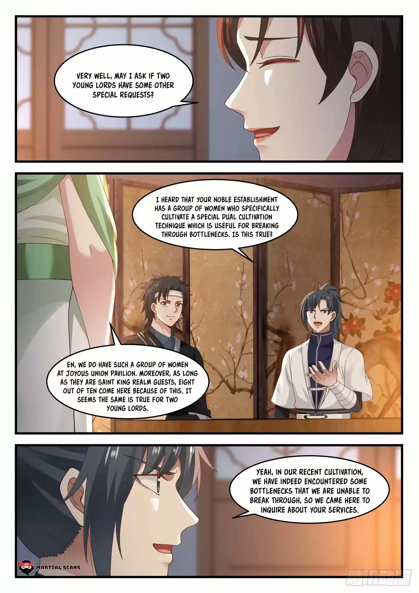 Martial Peak Chapter 1217: Special Request