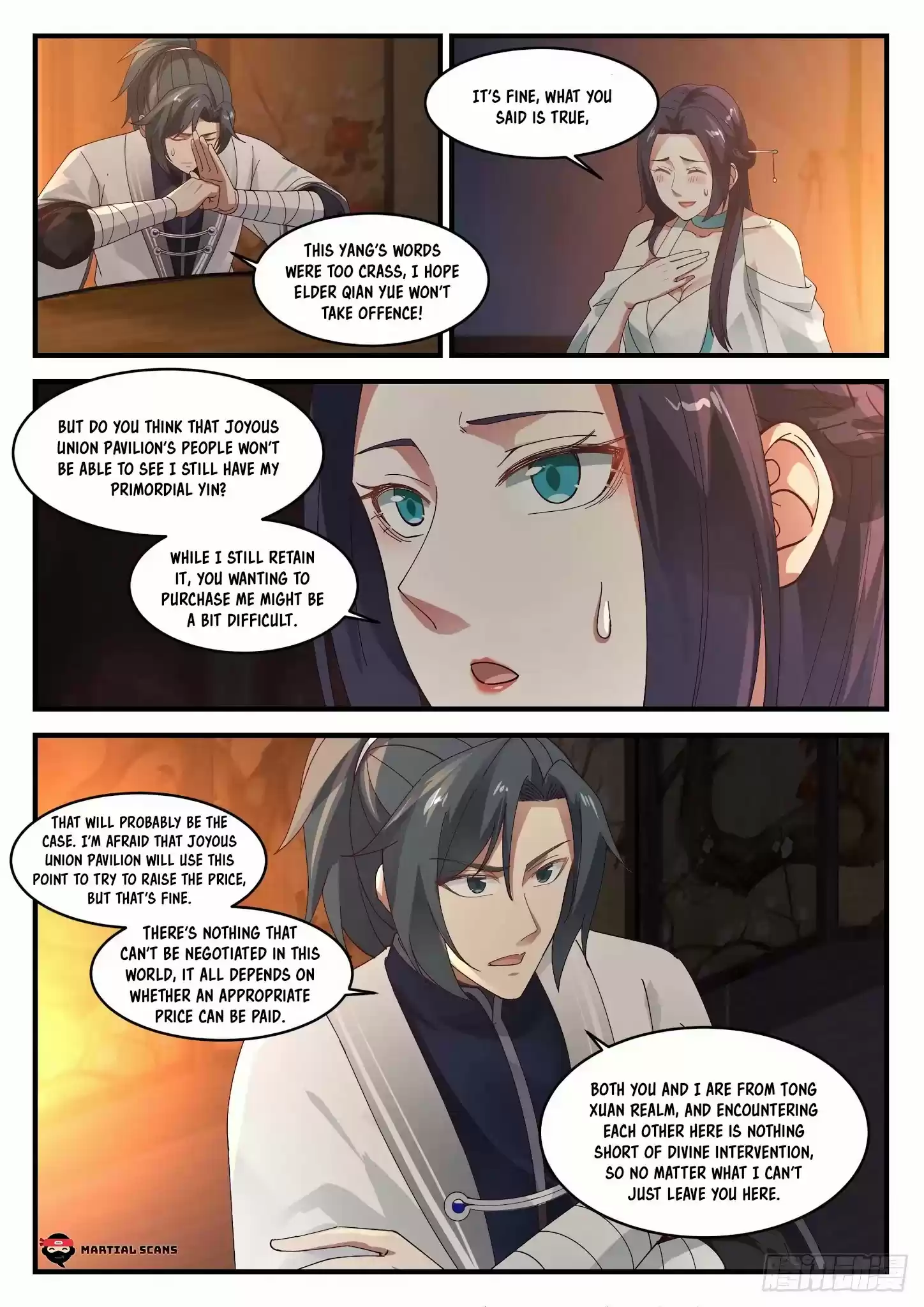 Martial Peak Chapter 1220: I Must Take You Away