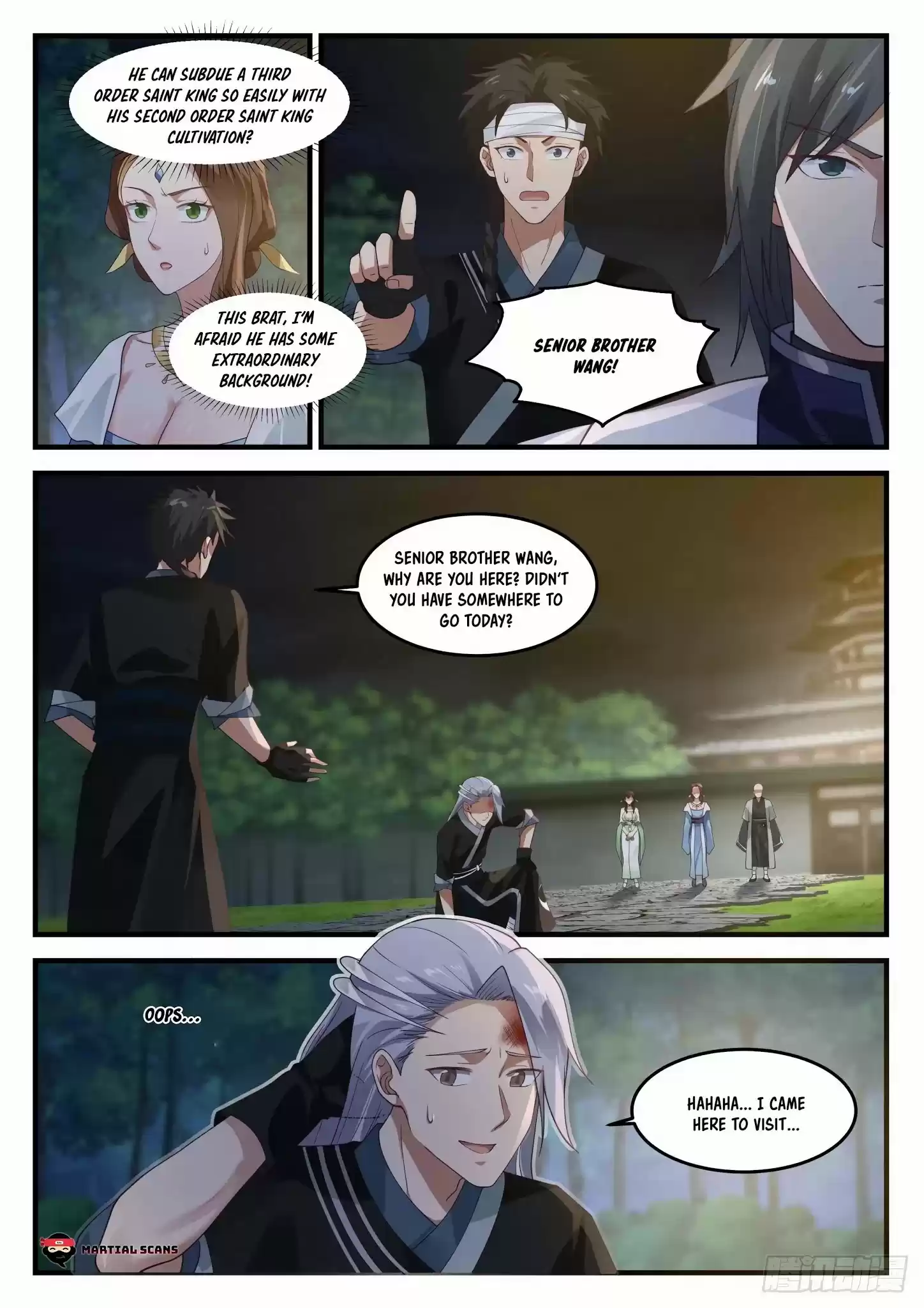 Martial Peak Chapter 1223: What Do You Mean?