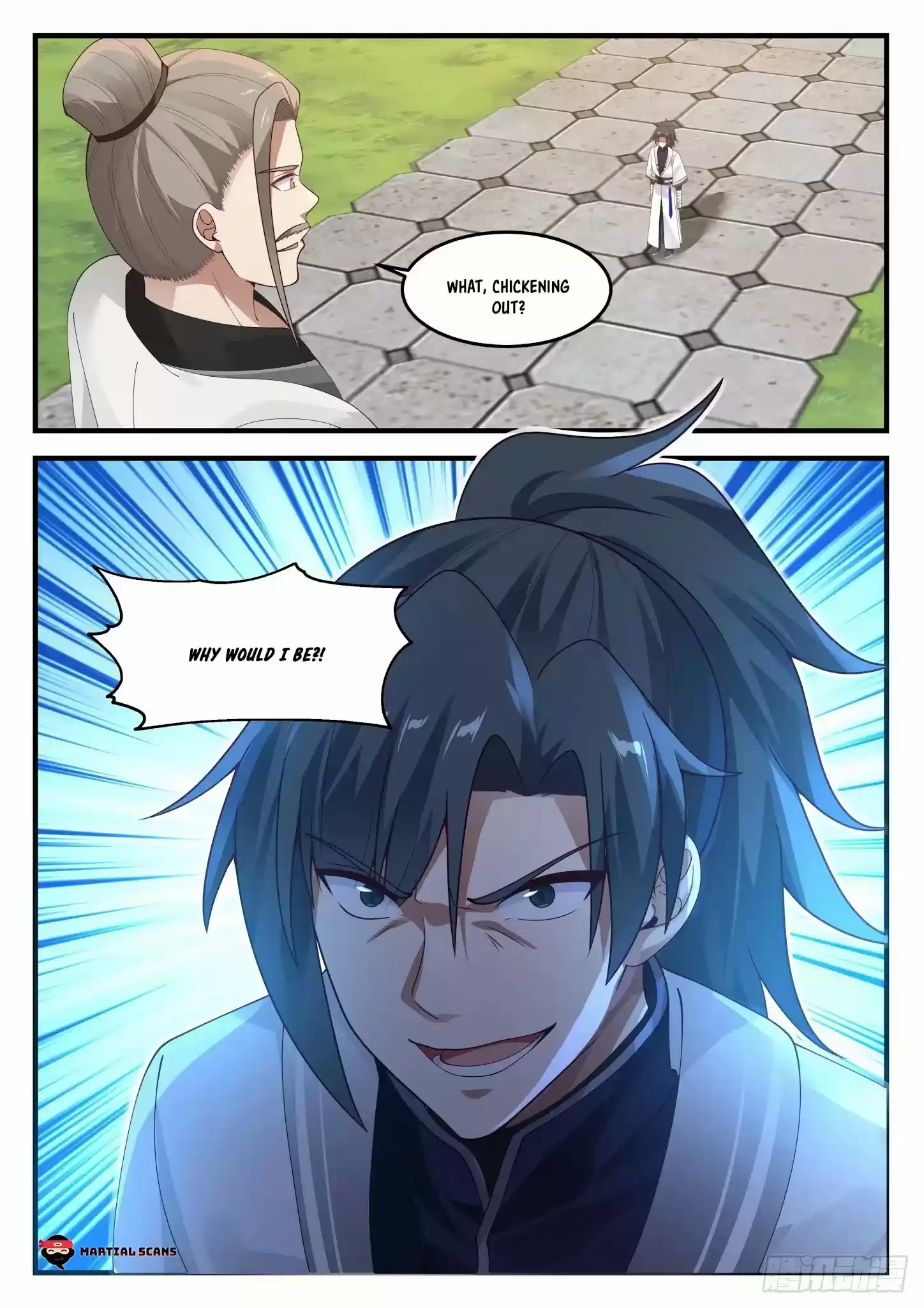 Martial Peak Chapter 1235: Why Would I Be?!