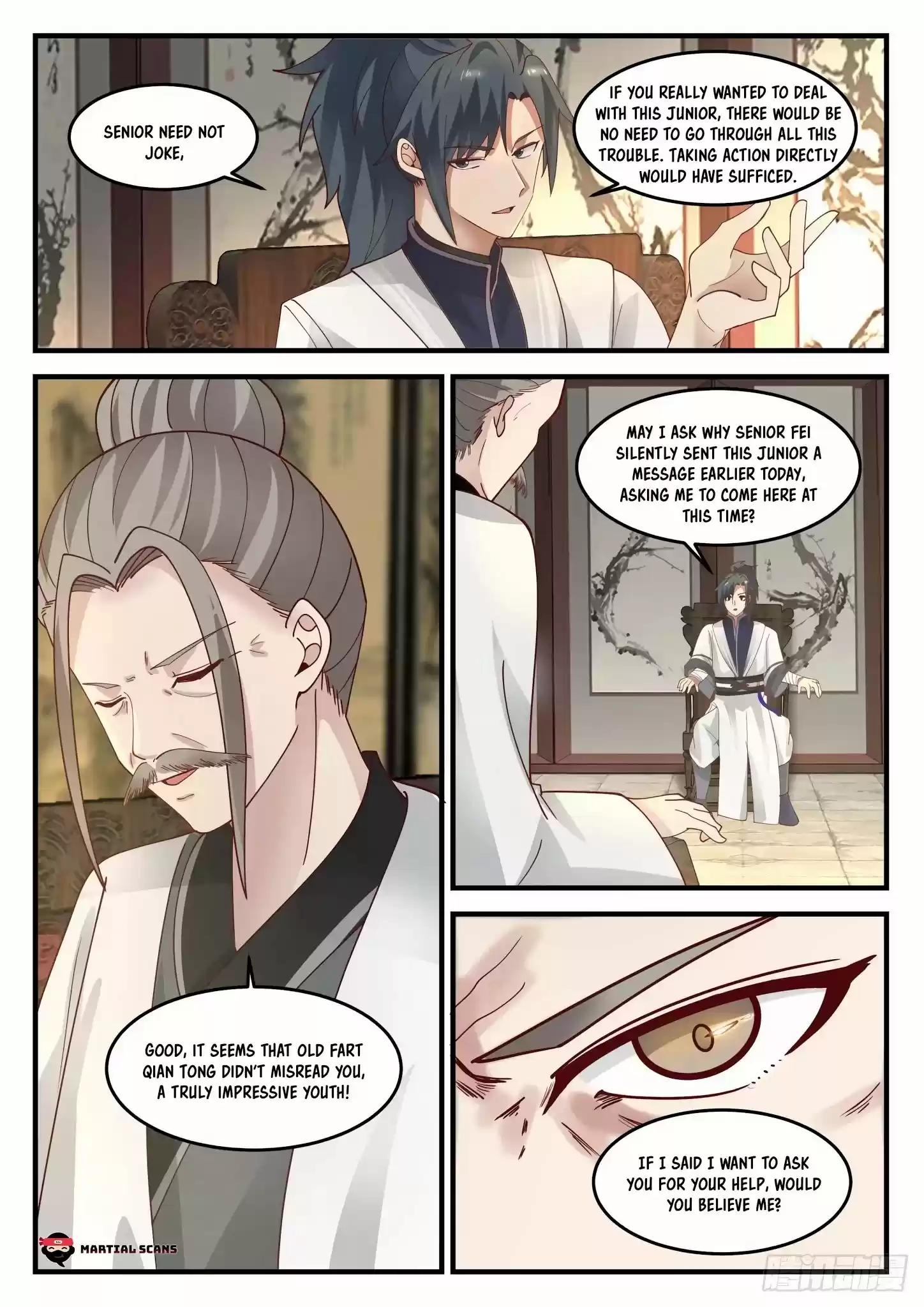 Martial Peak Chapter 1237: Late Night Meeting