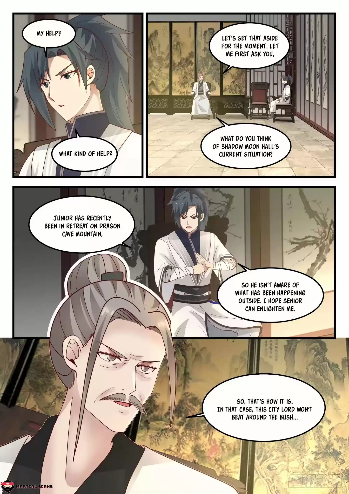 Martial Peak Chapter 1237: Late Night Meeting