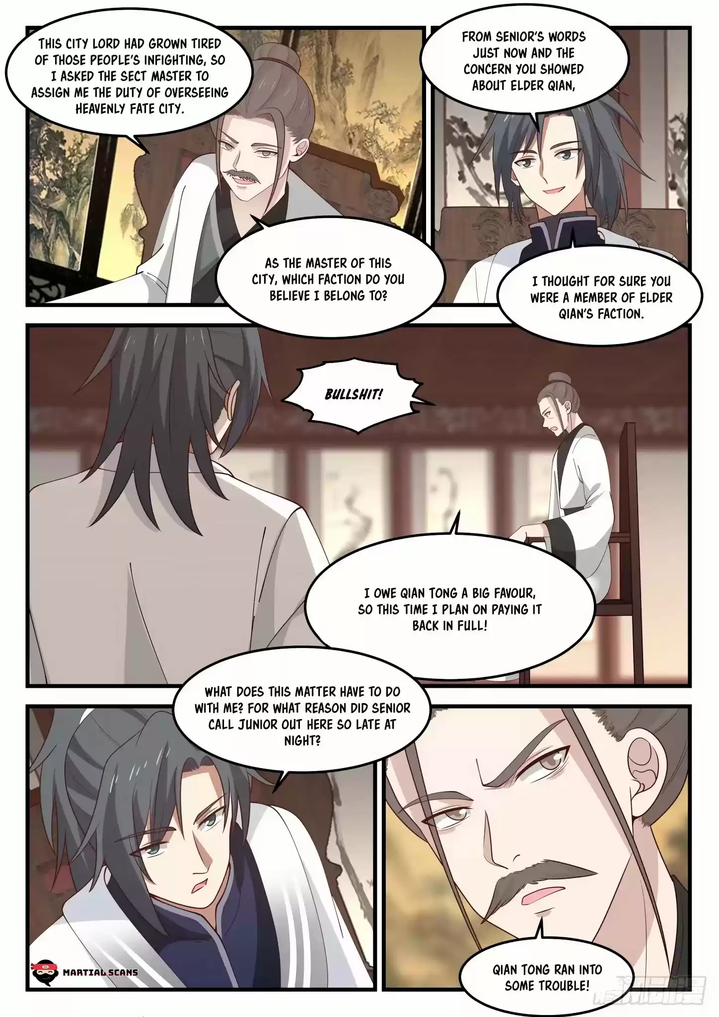 Martial Peak Chapter 1237: Late Night Meeting