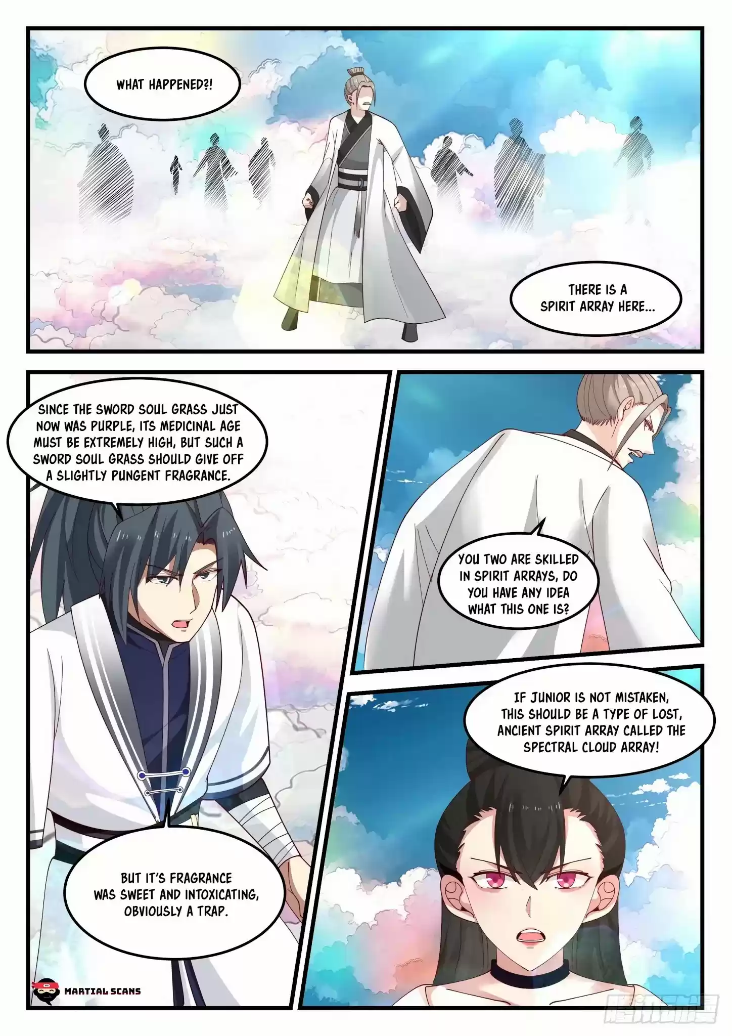 Martial Peak Chapter 1242: Spectral Cloud Array