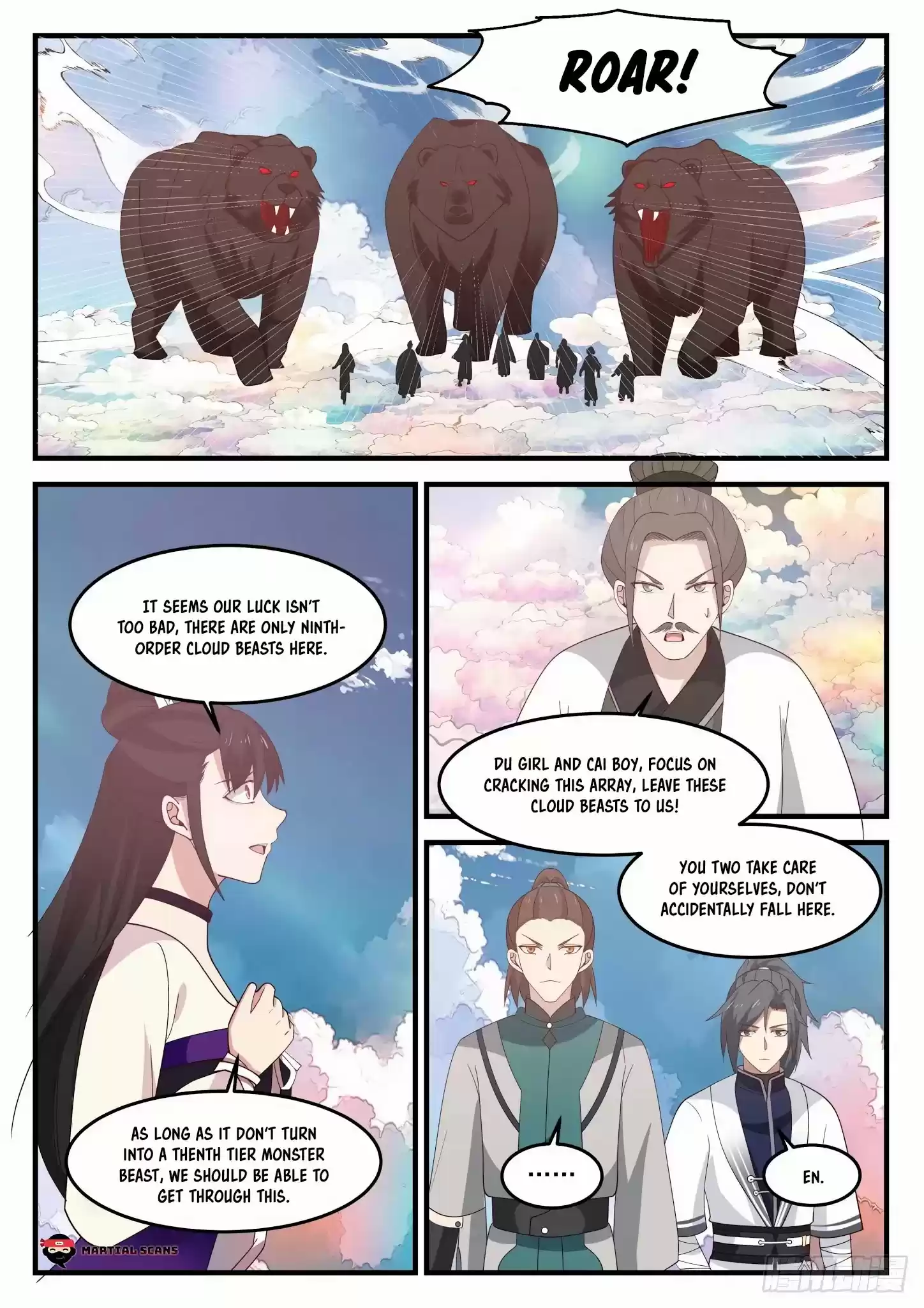 Martial Peak Chapter 1242: Spectral Cloud Array