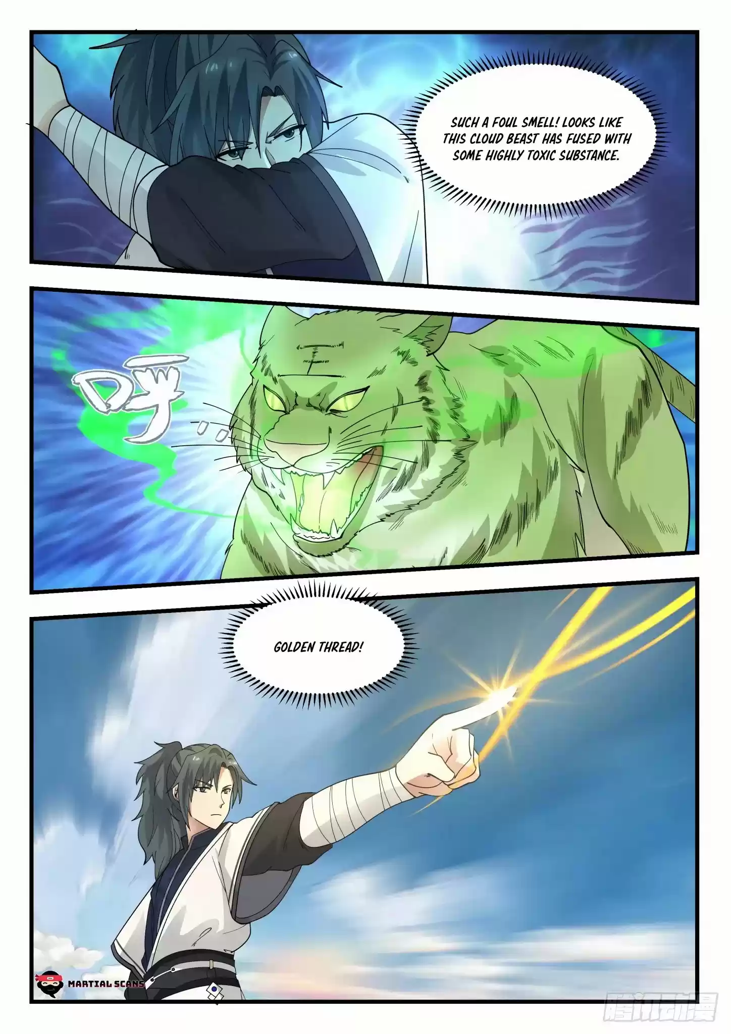 Martial Peak Chapter 1243: Ninth-Order Cloud Beast