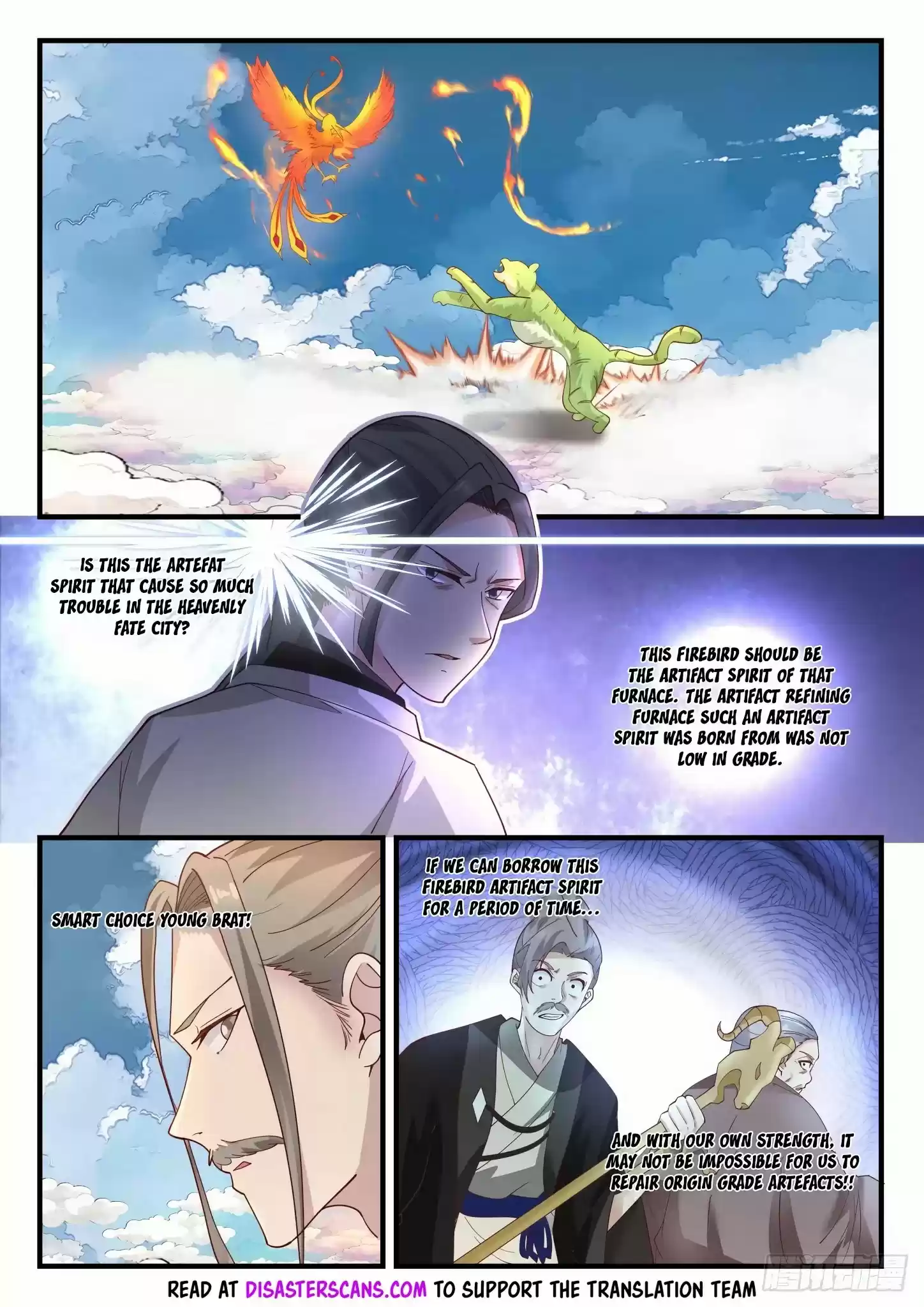 Martial Peak Chapter 1243: Ninth-Order Cloud Beast