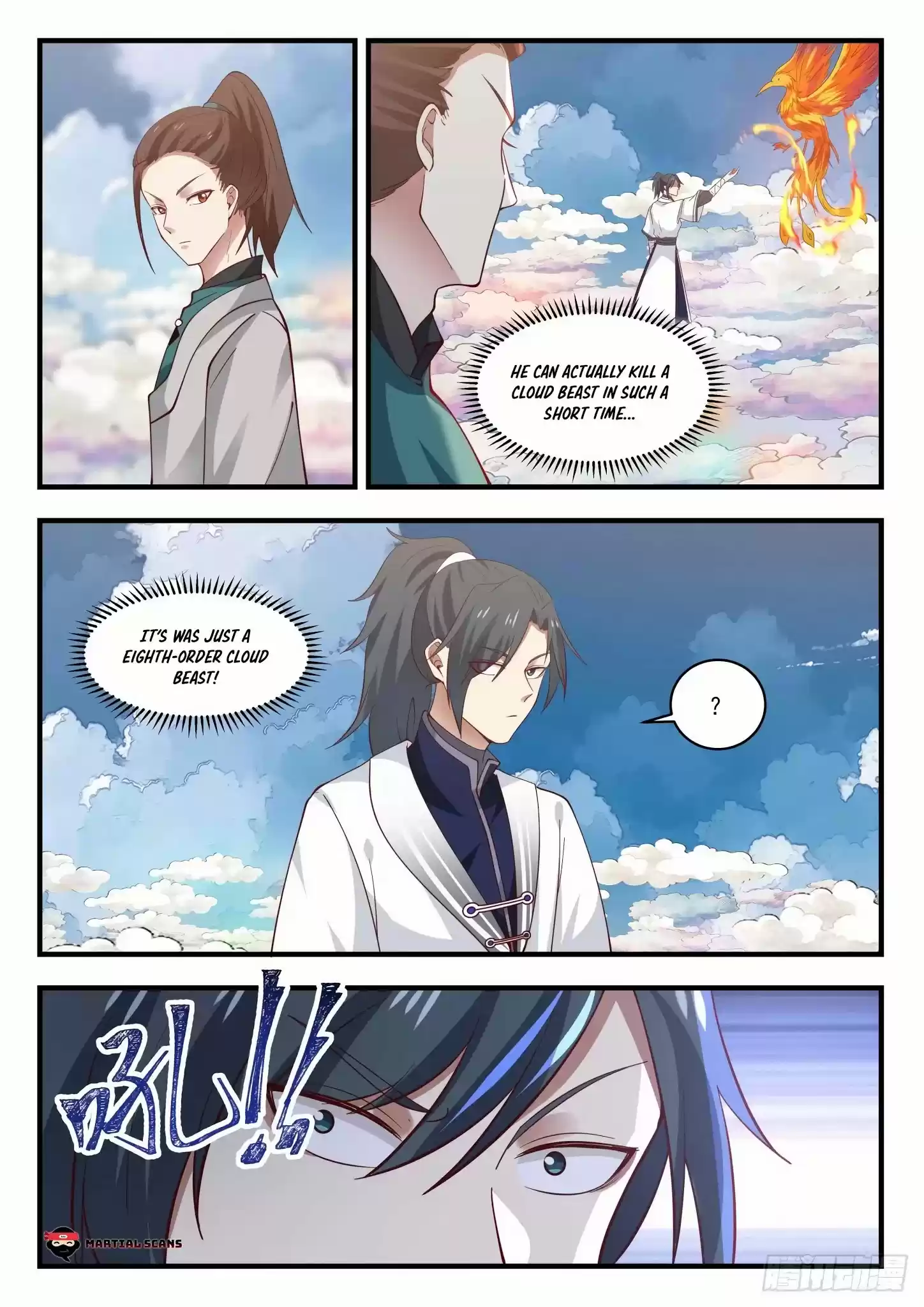 Martial Peak Chapter 1243: Ninth-Order Cloud Beast