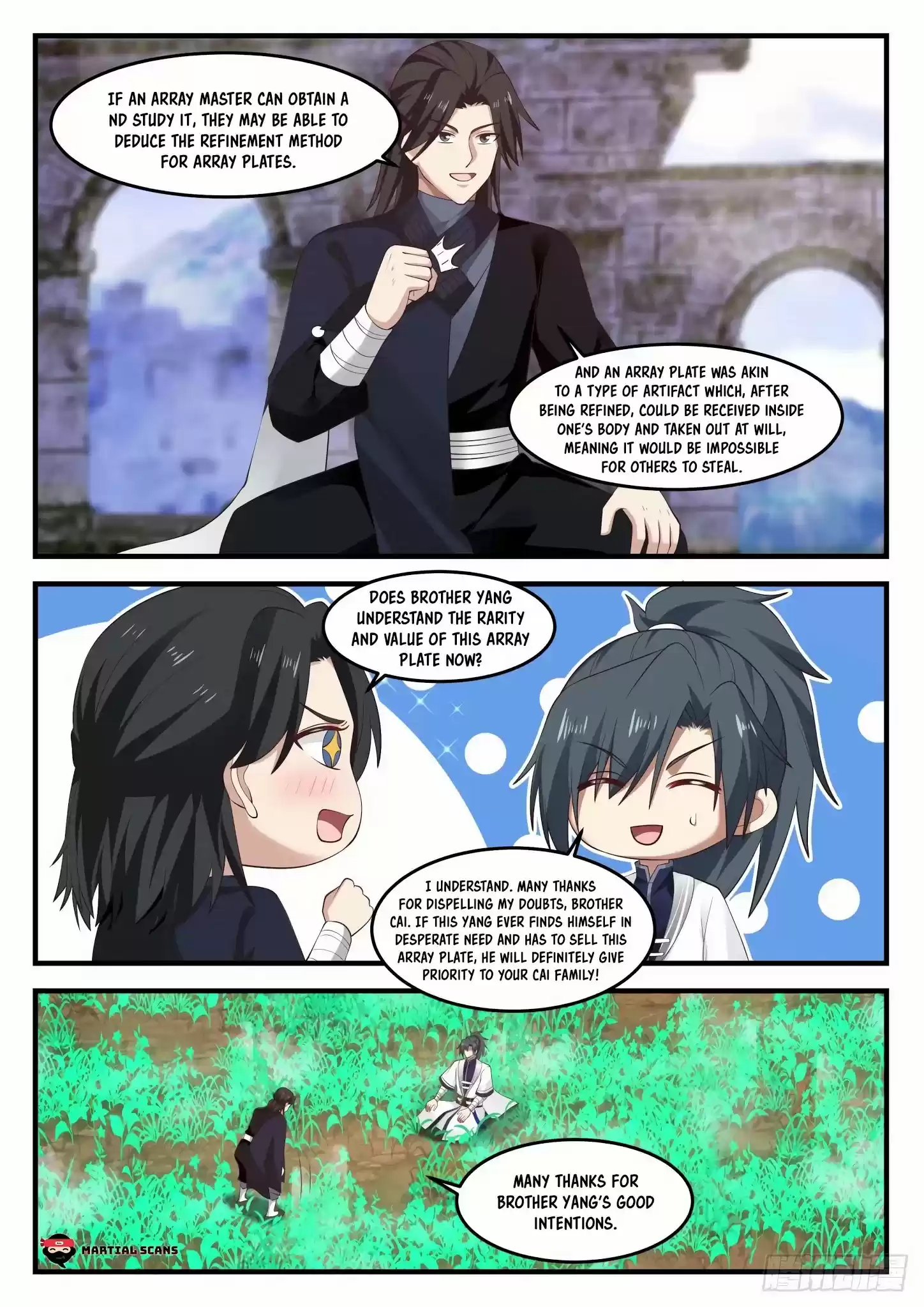 Martial Peak Chapter 1245: Artifact Array Master