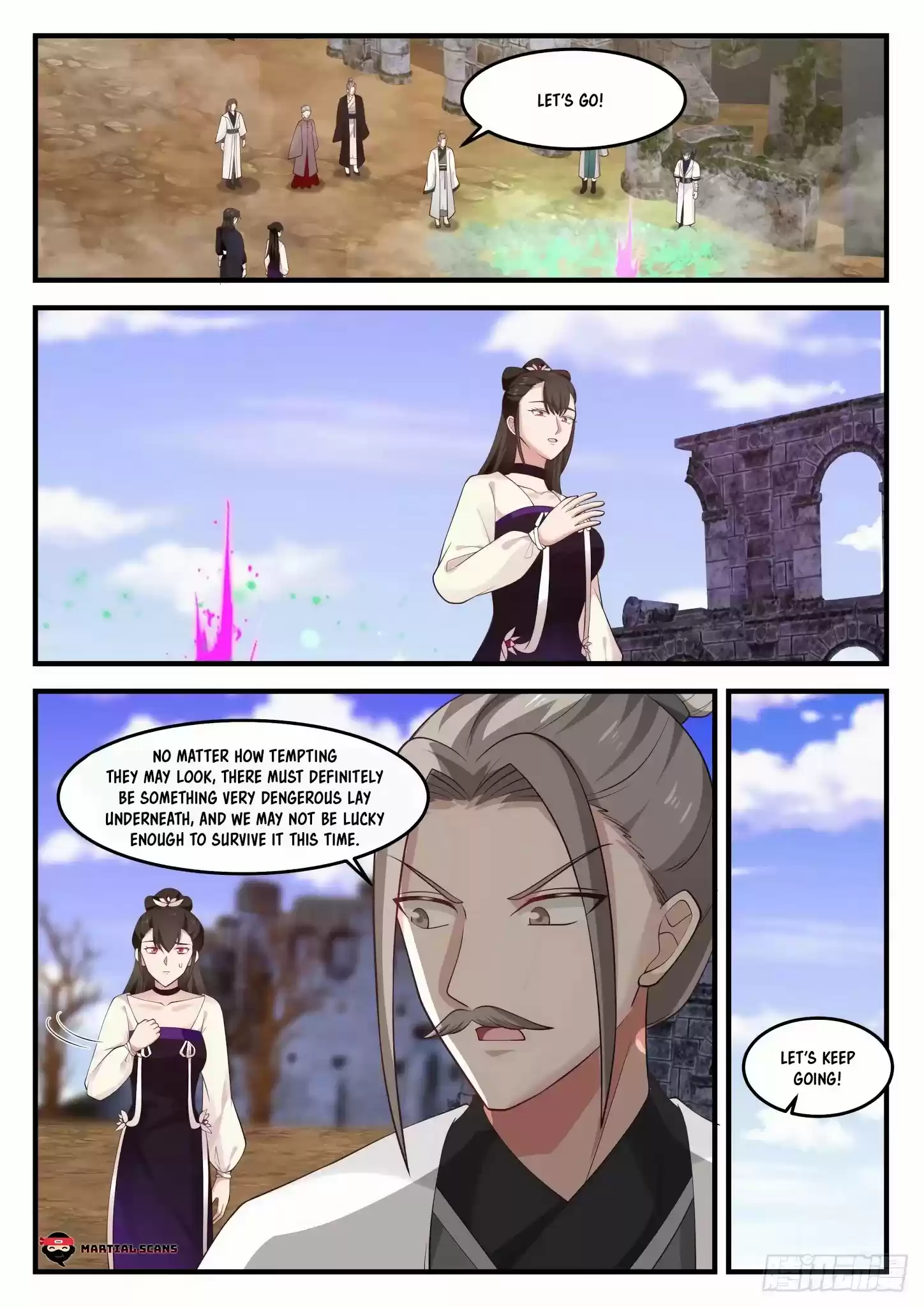 Martial Peak Chapter 1246: Ice Road