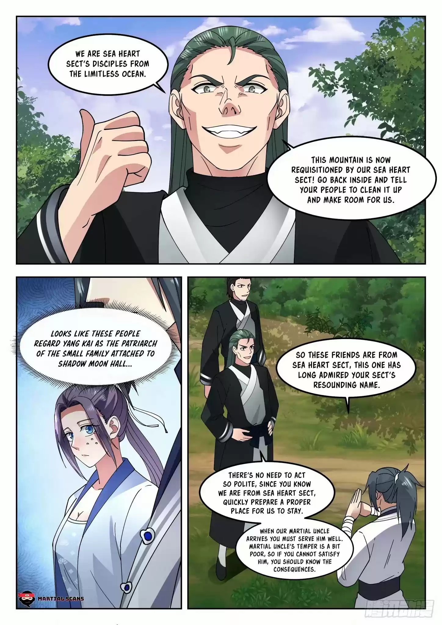 Martial Peak Chapter 1262: Requisitioning Dragon Cave Mountain