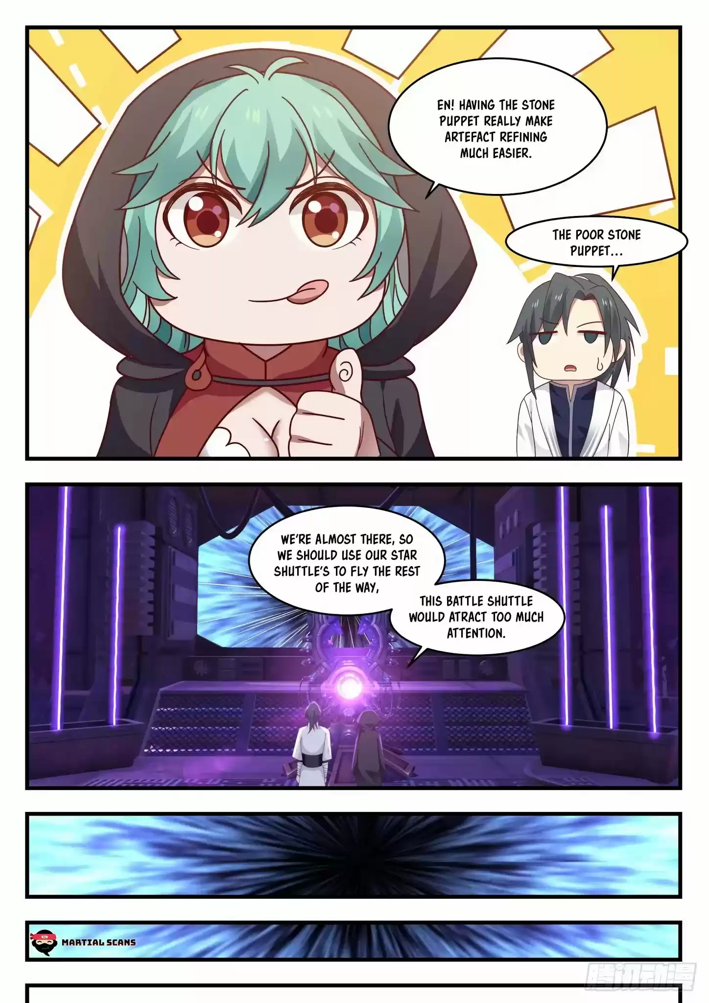 Martial Peak Chapter 1278: Tear Space