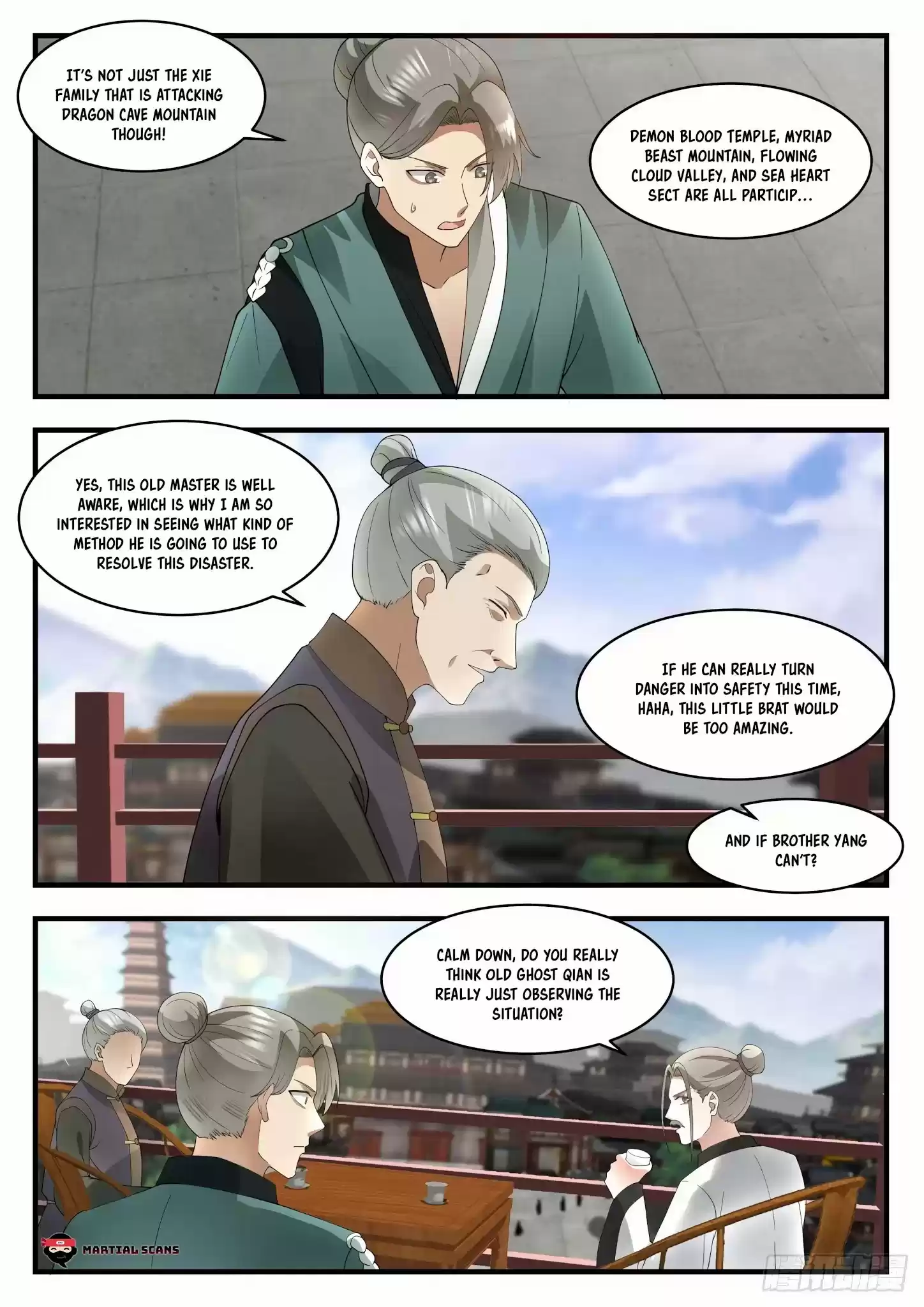 Martial Peak Chapter 1283: Strong Observers