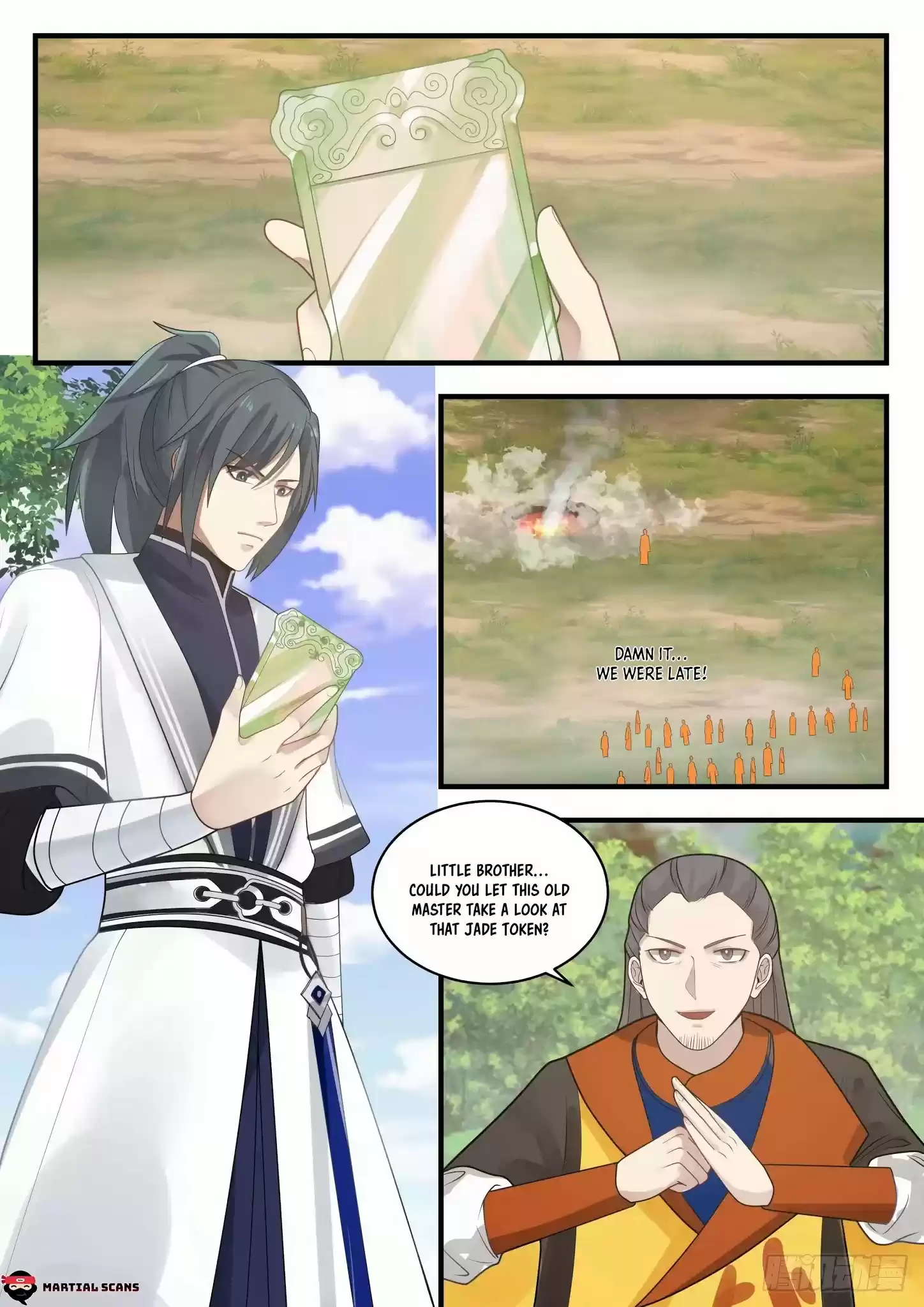 Martial Peak Chapter 1294: Bone Incinerating Flame Lamp