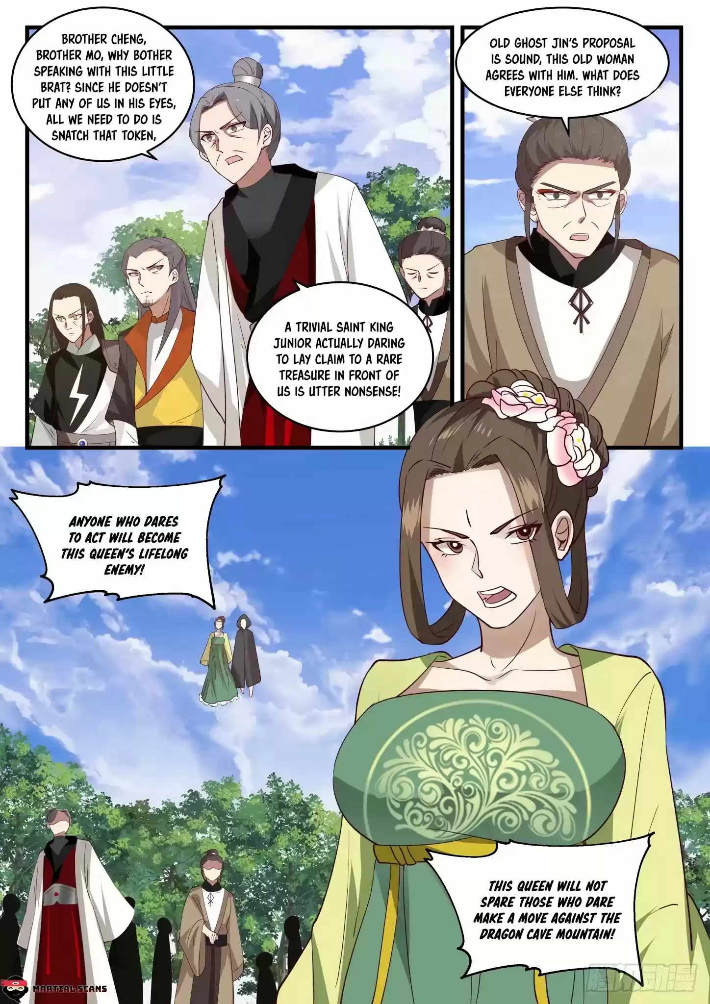 Martial Peak Chapter 1295: Series Of Twists And Turns