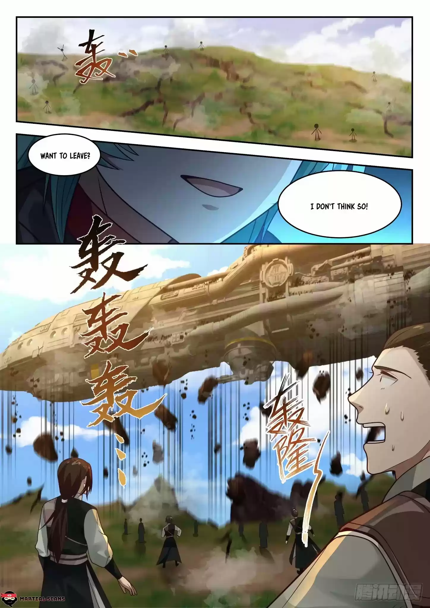 Martial Peak Chapter 1297: Sentient Ancient Tree