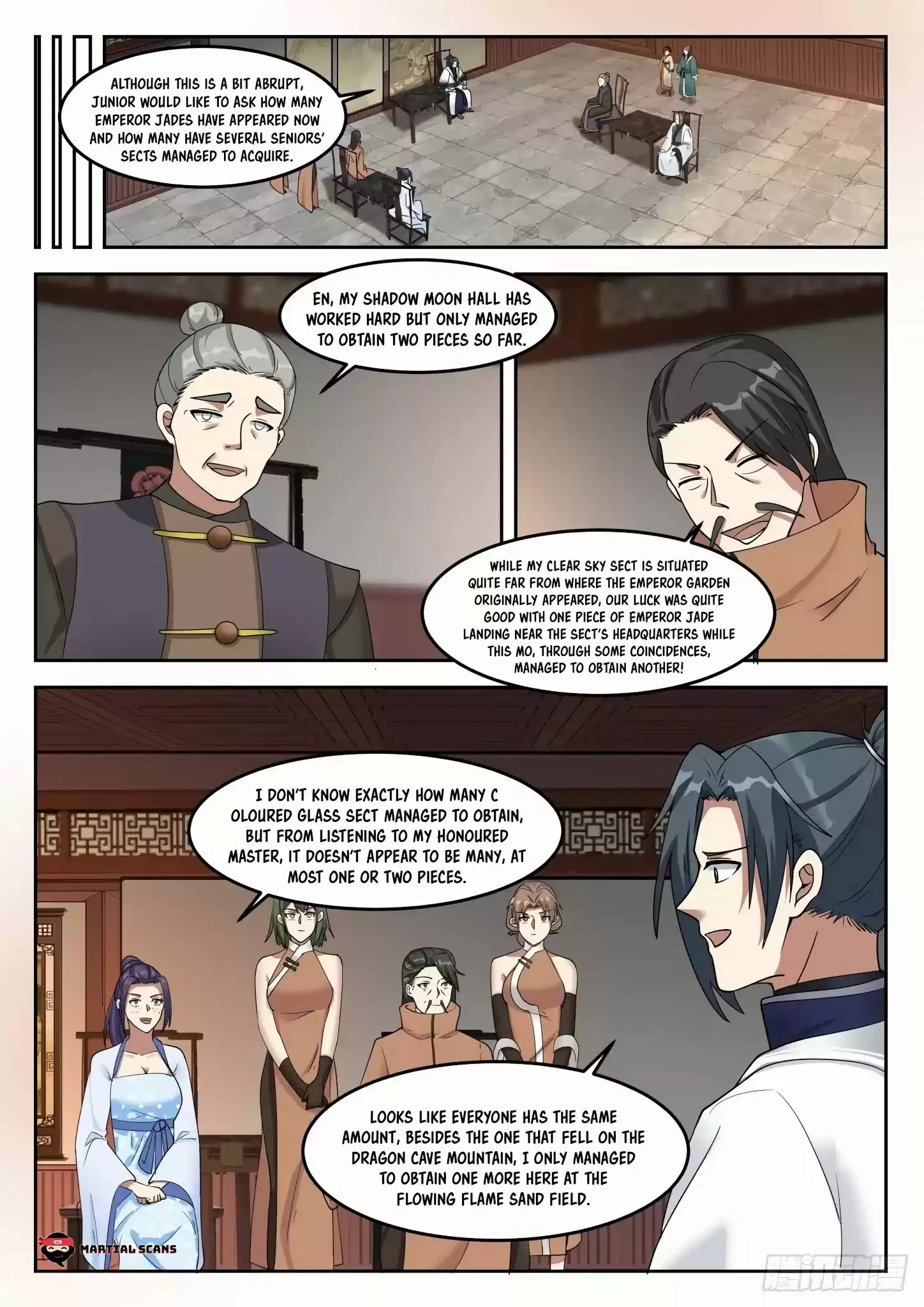 Martial Peak Chapter 1304: Mo Yu’S Request