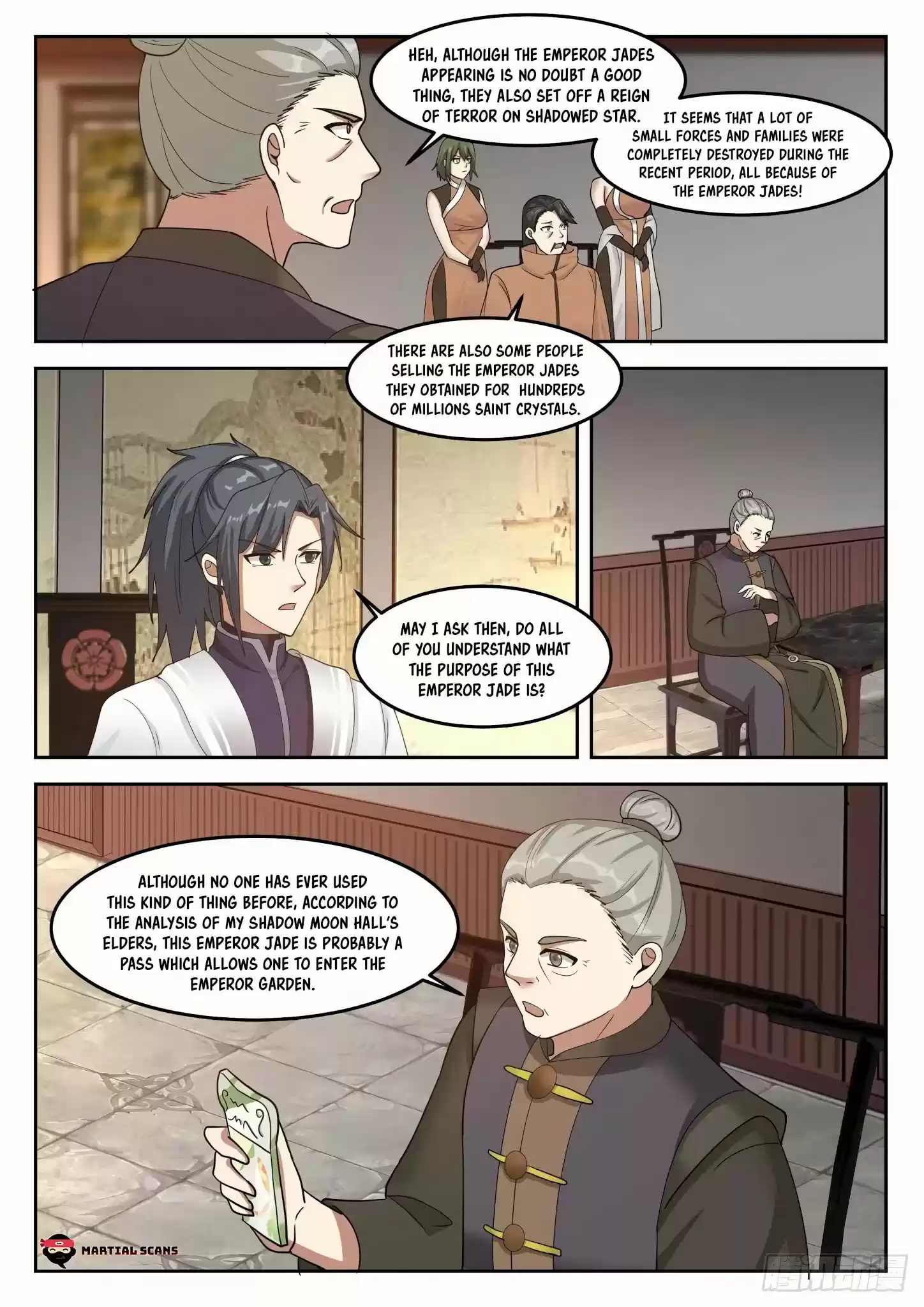 Martial Peak Chapter 1304: Mo Yu’S Request