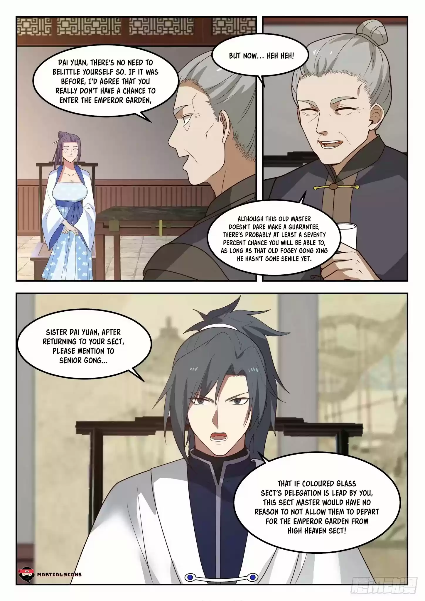 Martial Peak Chapter 1304: Mo Yu’S Request