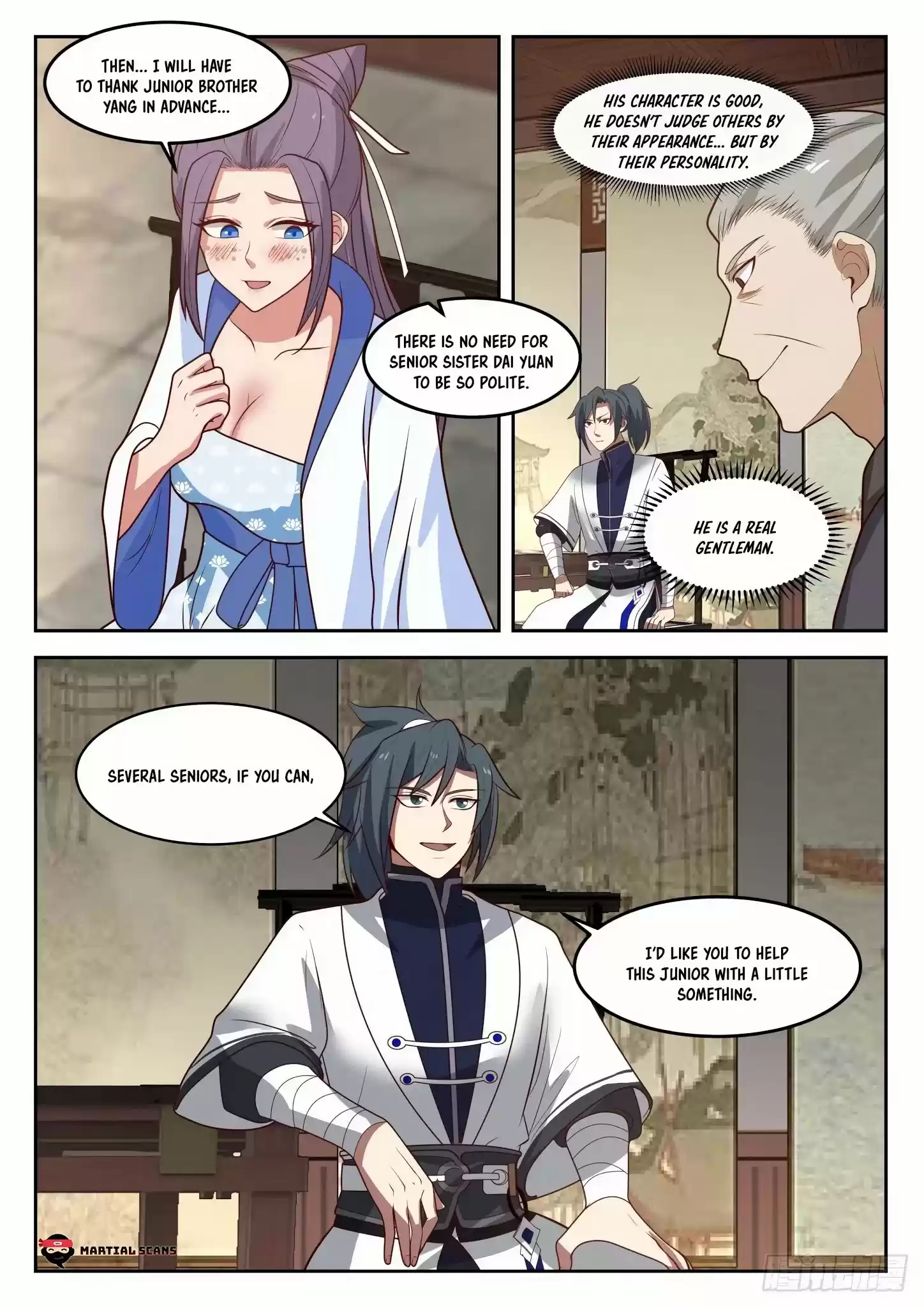 Martial Peak Chapter 1304: Mo Yu’S Request