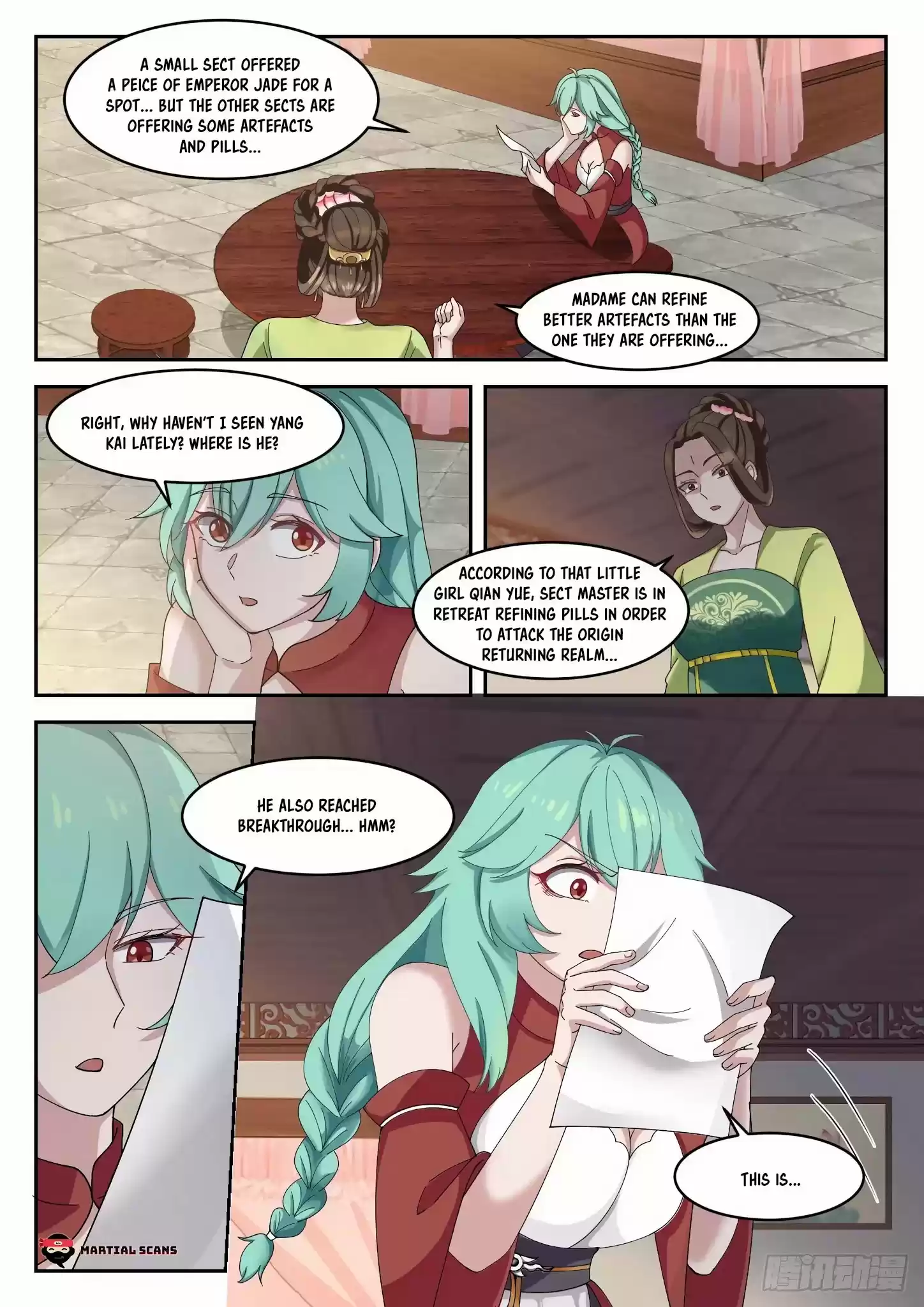 Martial Peak Chapter 1305: All Five Elements Gathered