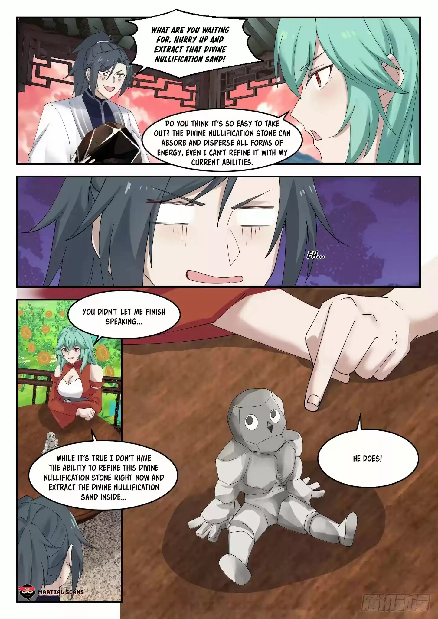 Martial Peak Chapter 1305: All Five Elements Gathered