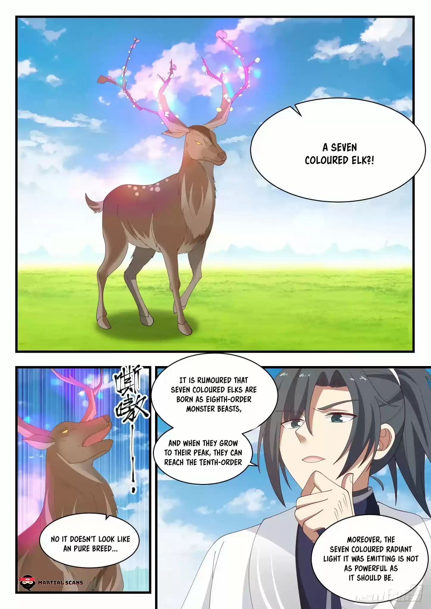 Martial Peak Chapter 1309: Seven Coloured Elk?