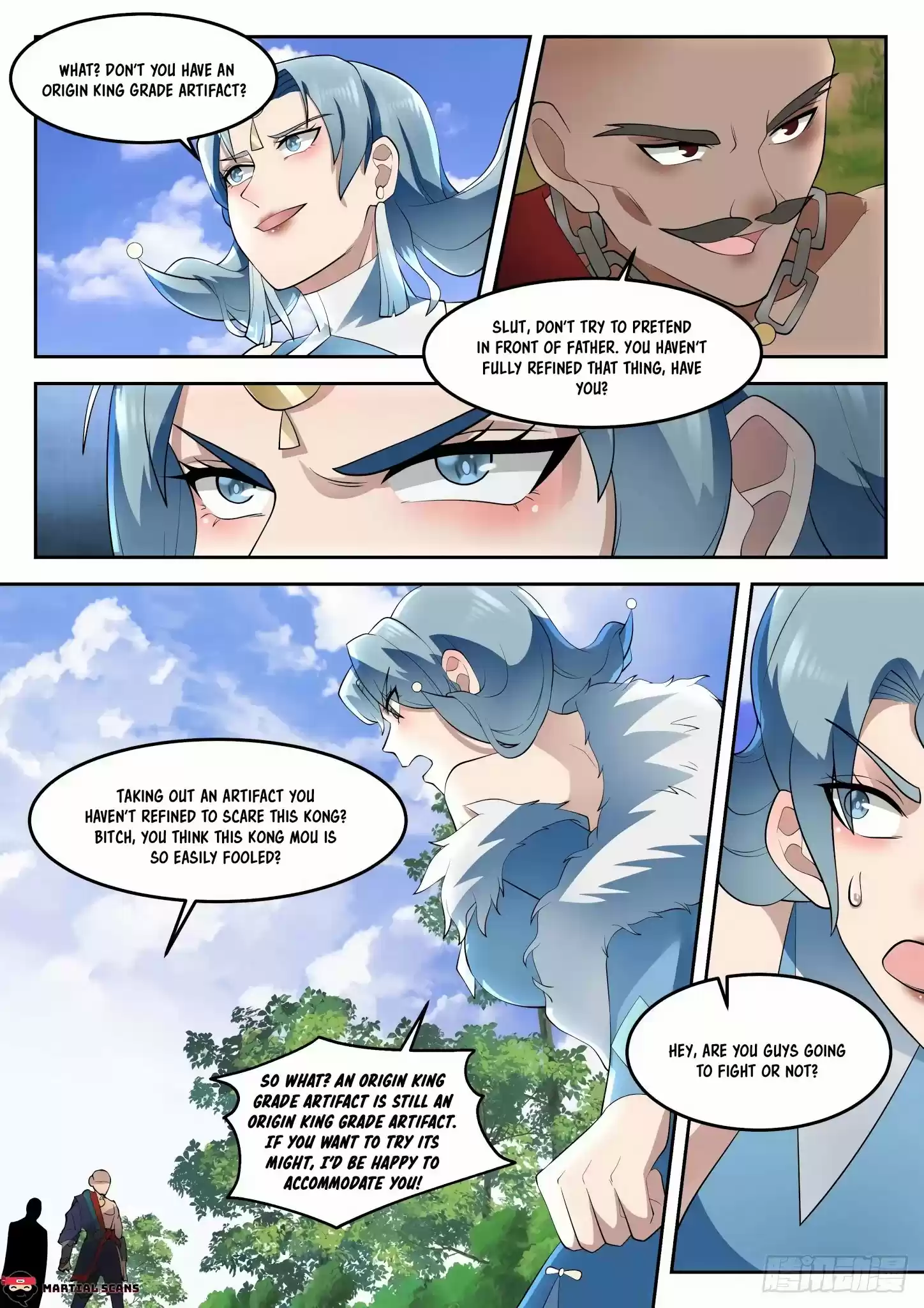 Martial Peak Chapter 1312: Are You Going To Fight Or Not