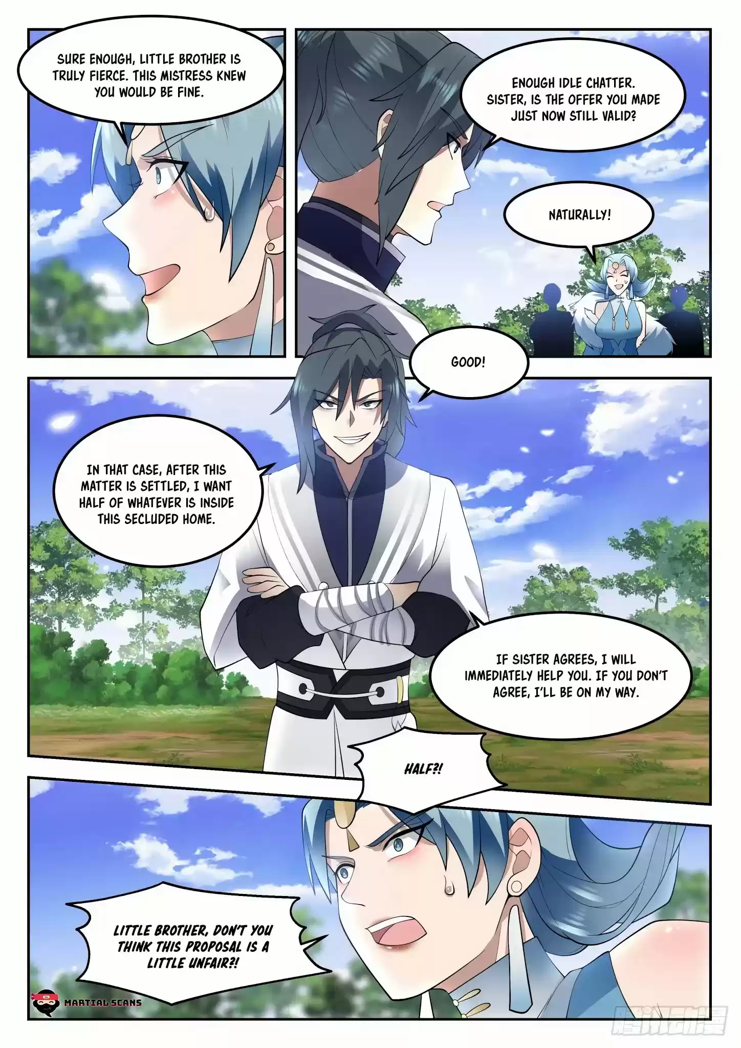 Martial Peak Chapter 1312: Are You Going To Fight Or Not