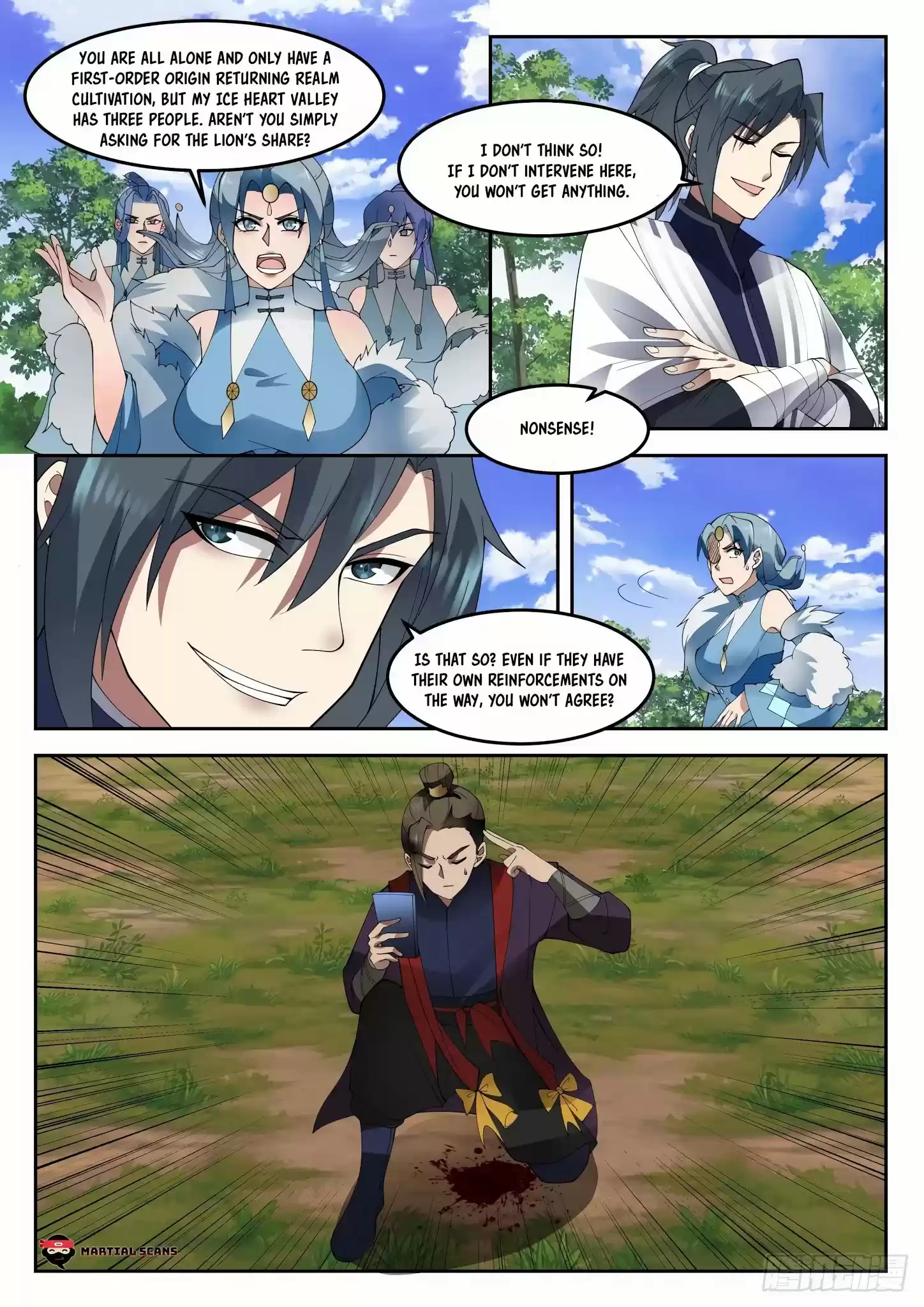 Martial Peak Chapter 1312: Are You Going To Fight Or Not