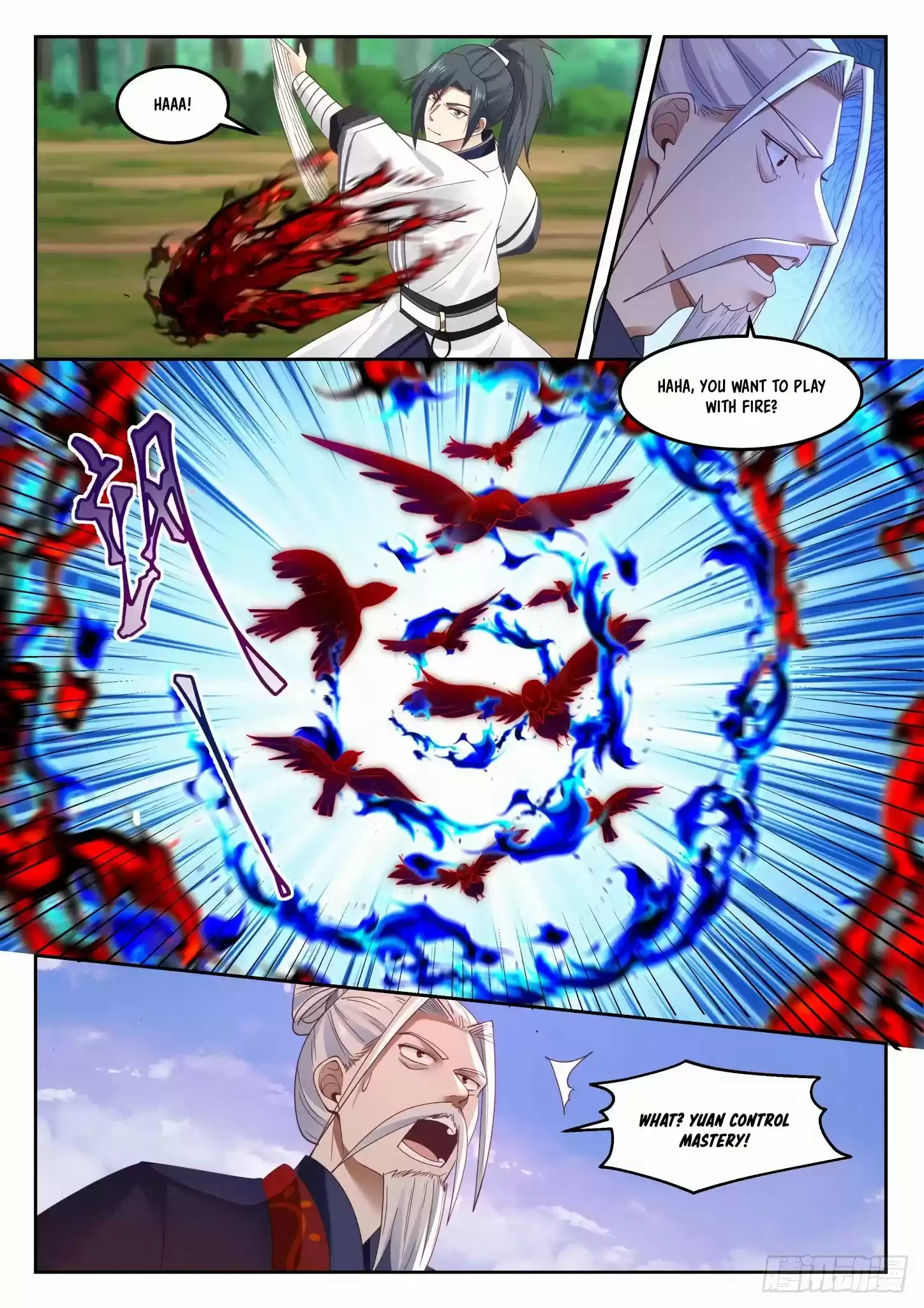 Martial Peak Chapter 1313: Heaven Scorching Thunder Fire