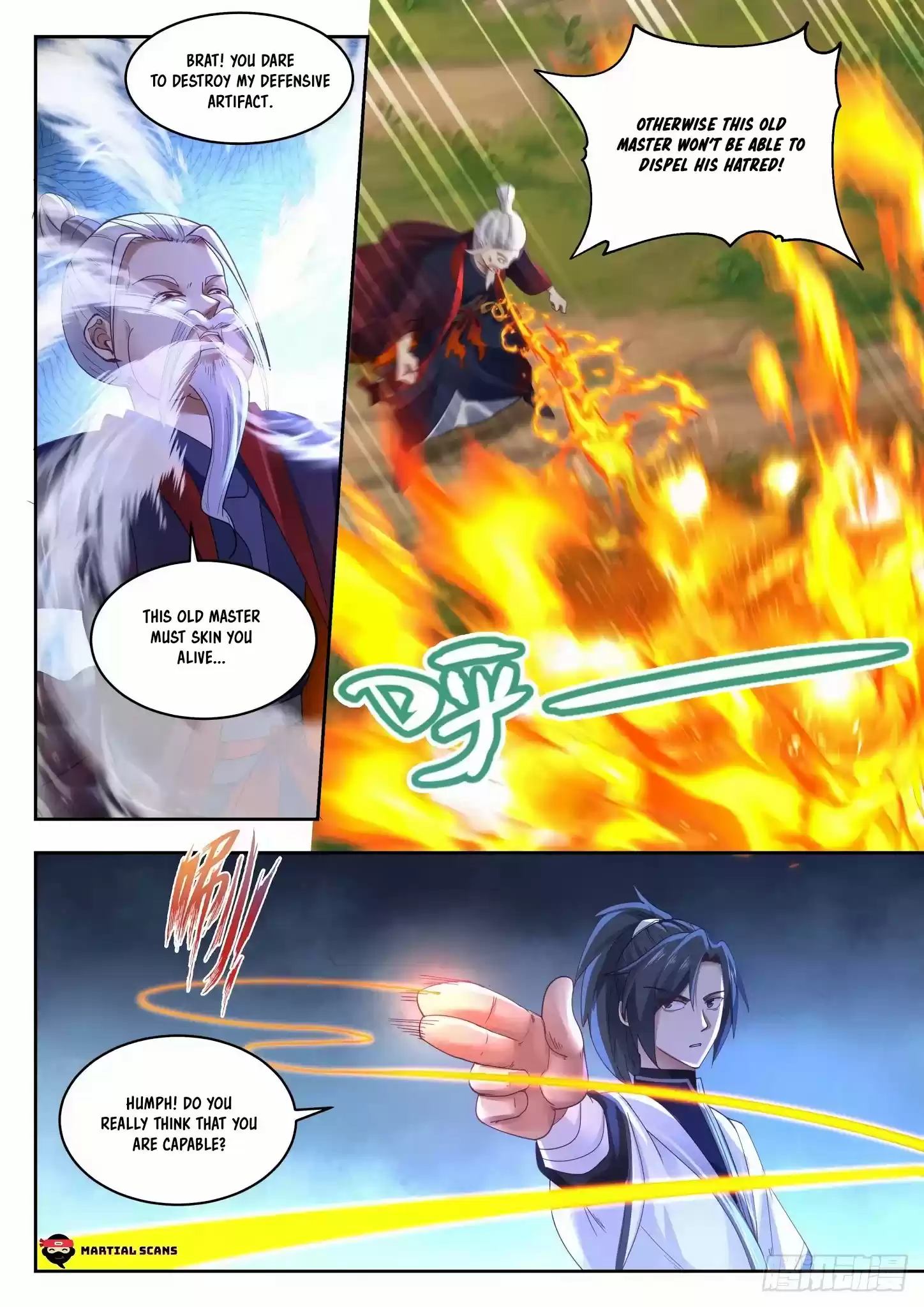 Martial Peak Chapter 1313: Heaven Scorching Thunder Fire