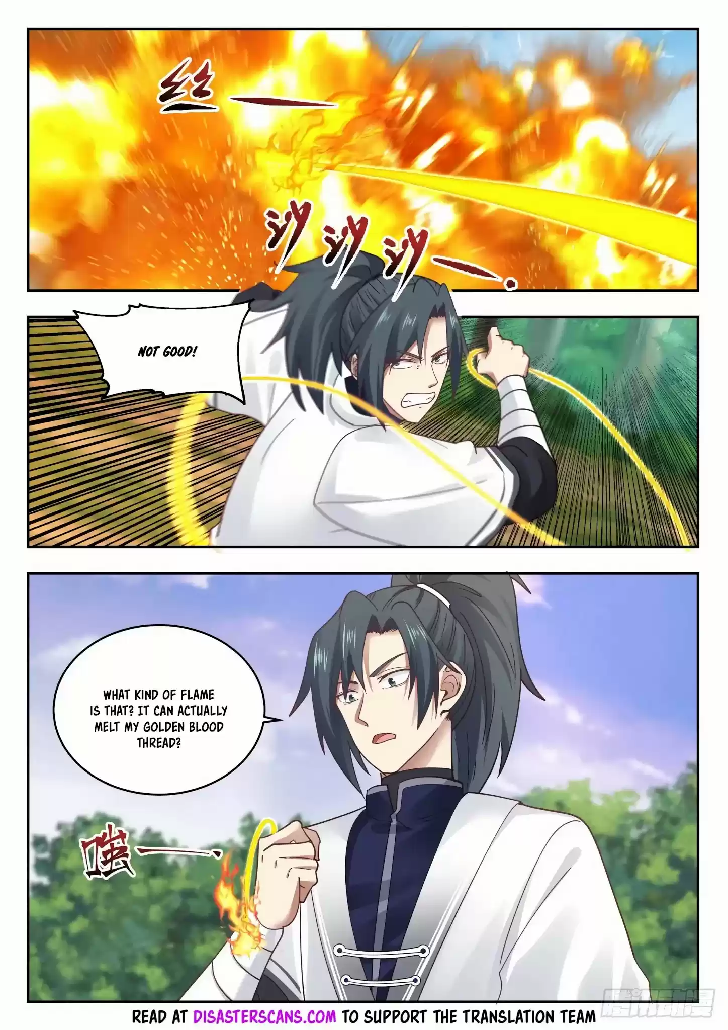 Martial Peak Chapter 1313: Heaven Scorching Thunder Fire