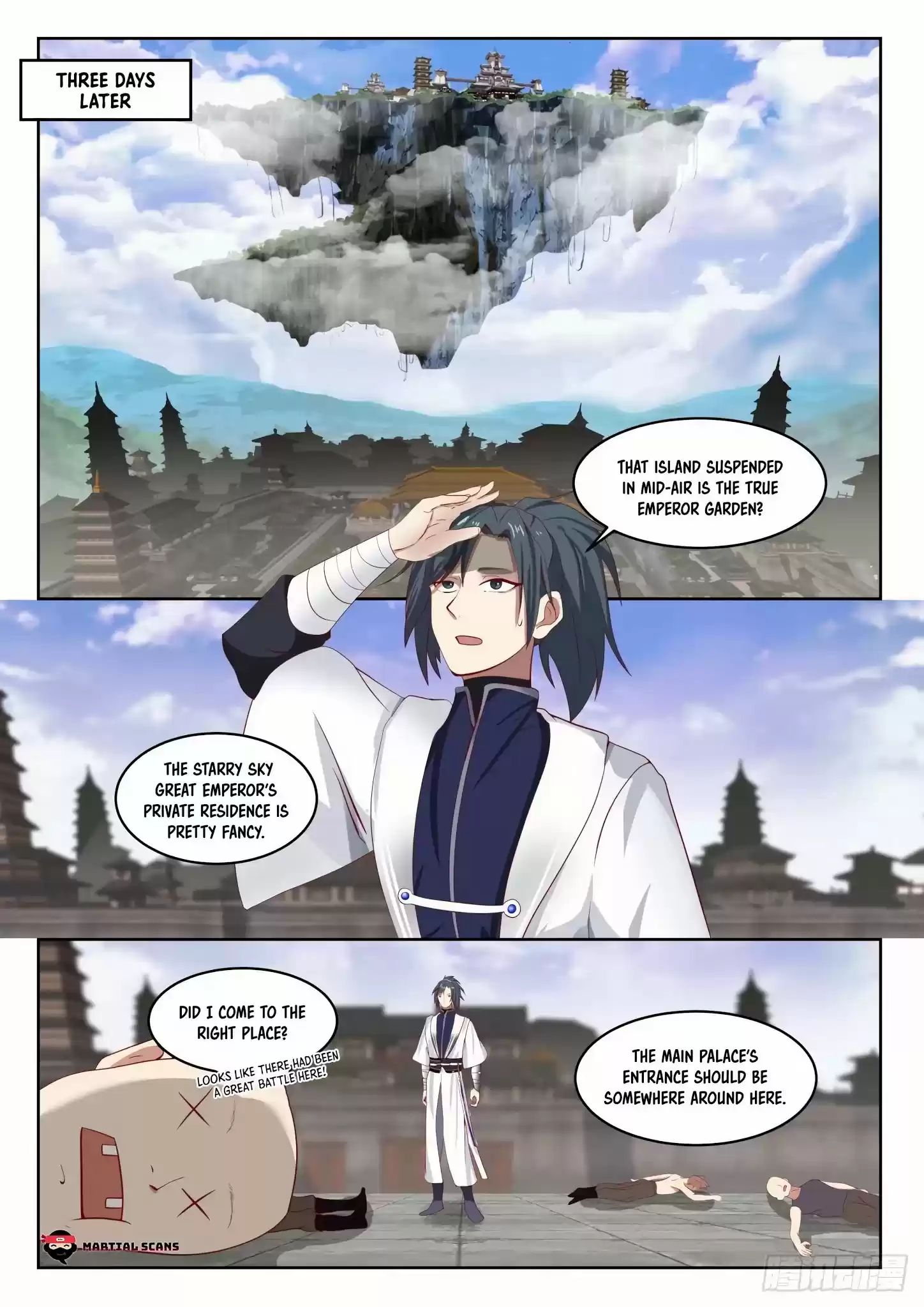 Martial Peak Chapter 1316: Running Away