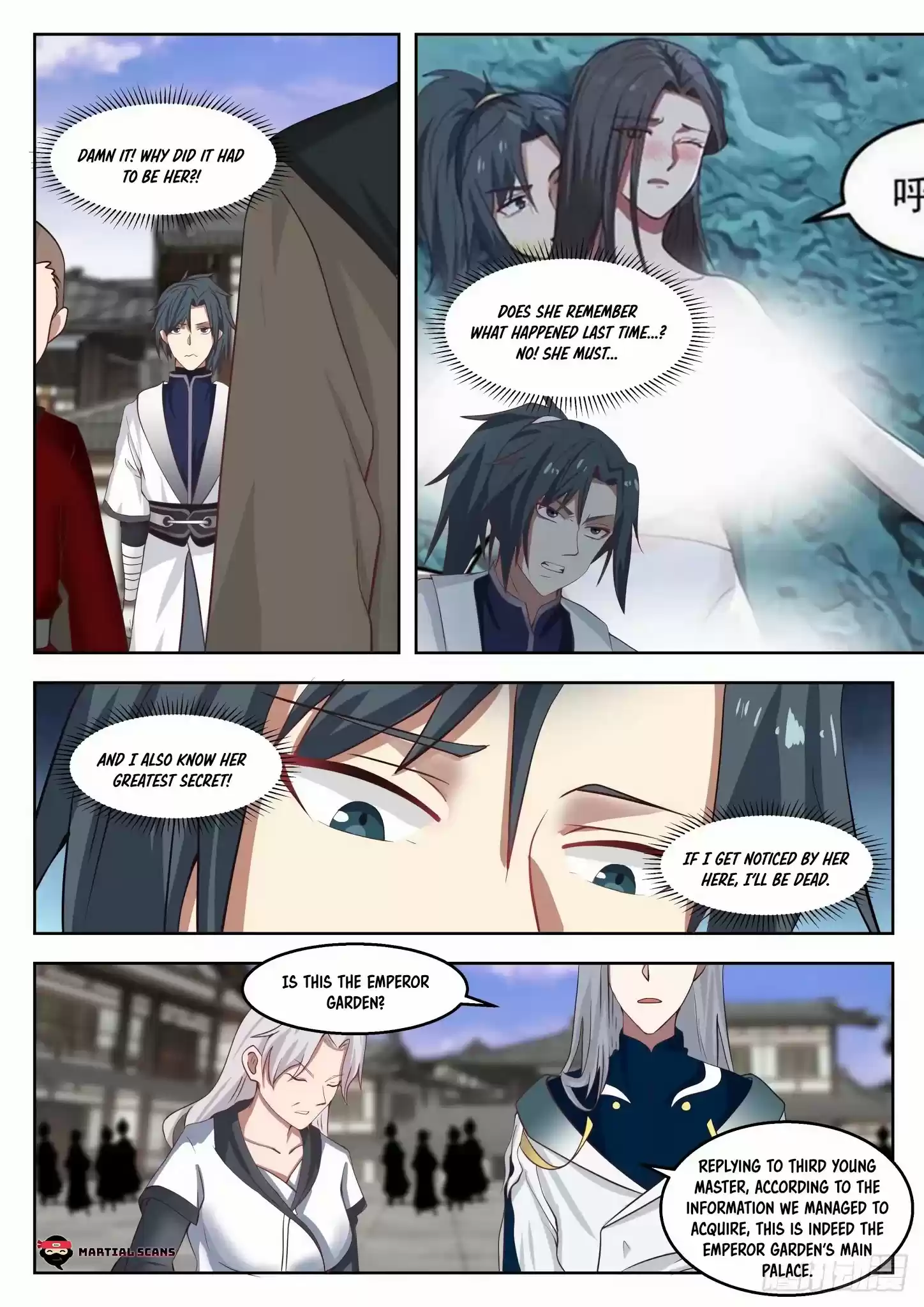 Martial Peak Chapter 1316: Running Away