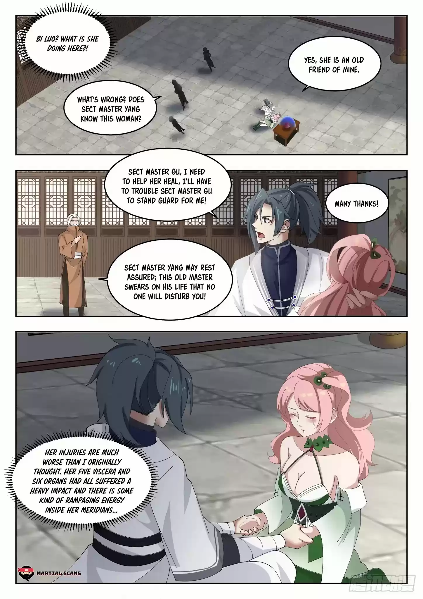 Martial Peak Chapter 1318: Shan Qing Luo’S Experience