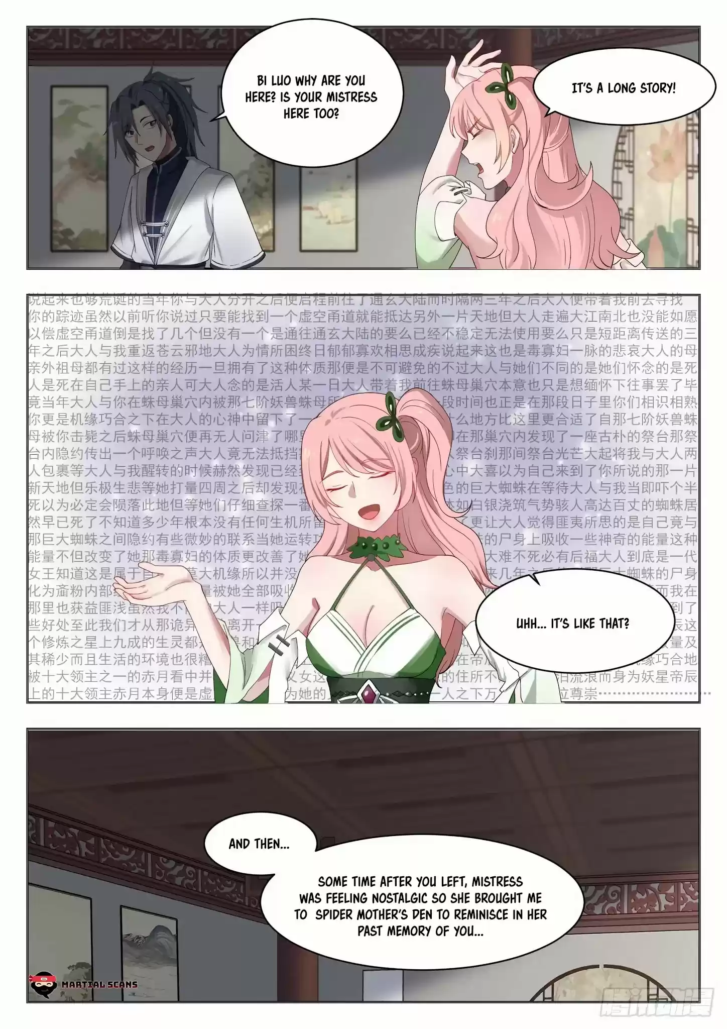 Martial Peak Chapter 1318: Shan Qing Luo’S Experience