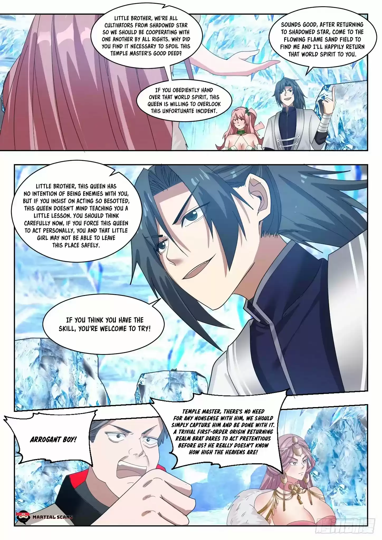 Martial Peak Chapter 1320: Failing To Agree
