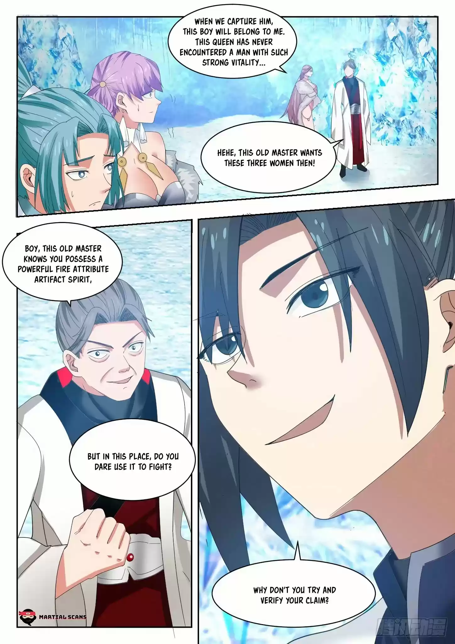 Martial Peak Chapter 1320: Failing To Agree