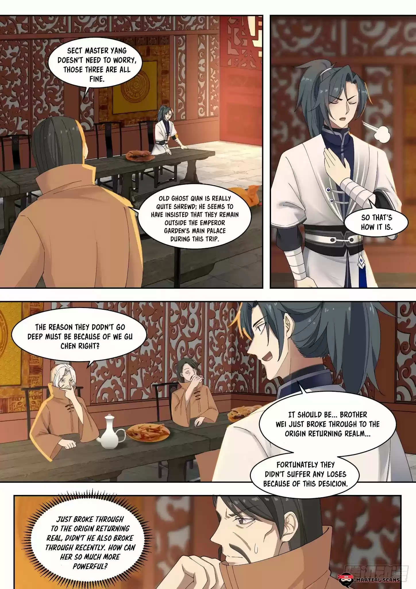 Martial Peak Chapter 1328: A Quota