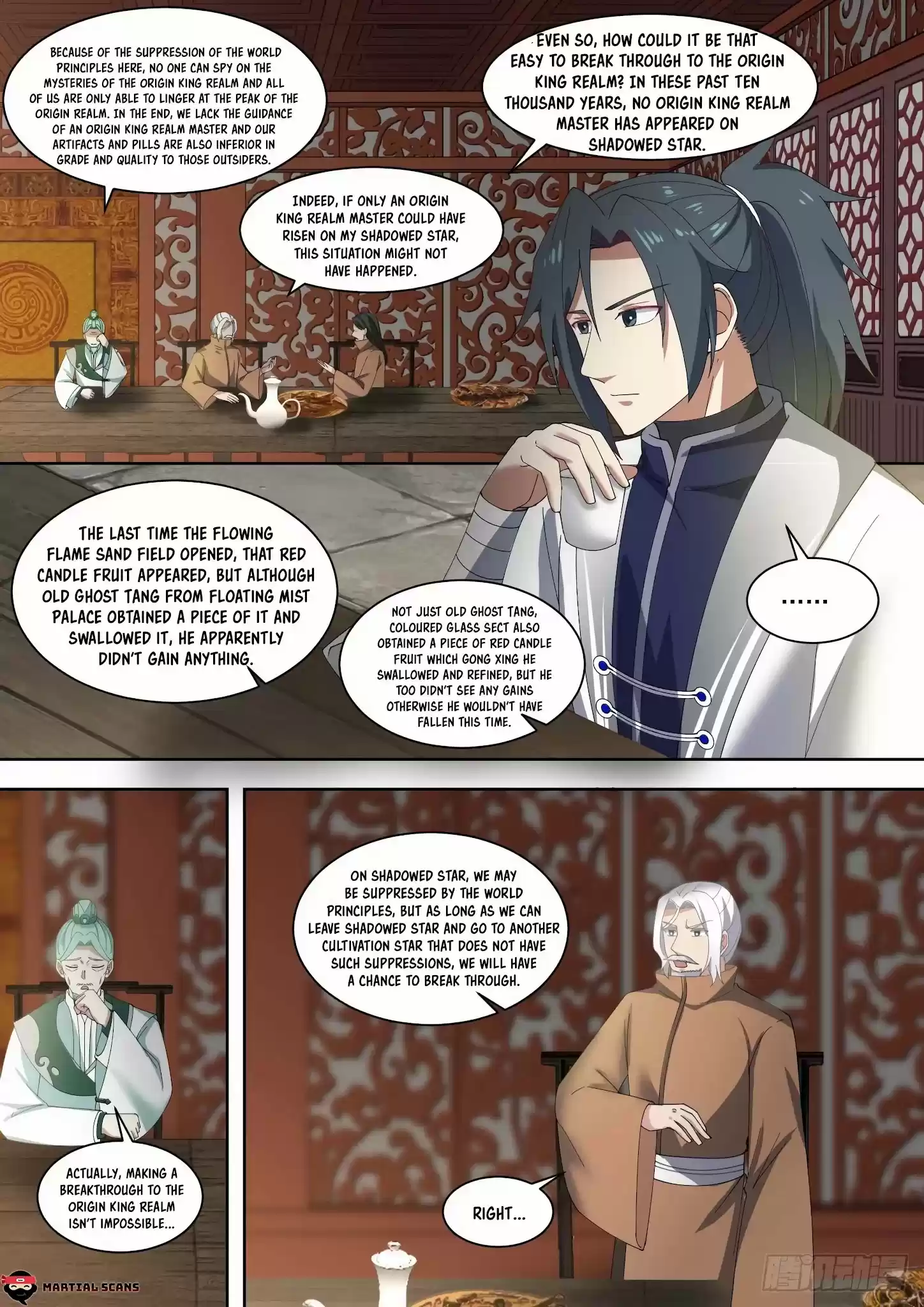 Martial Peak Chapter 1328: A Quota