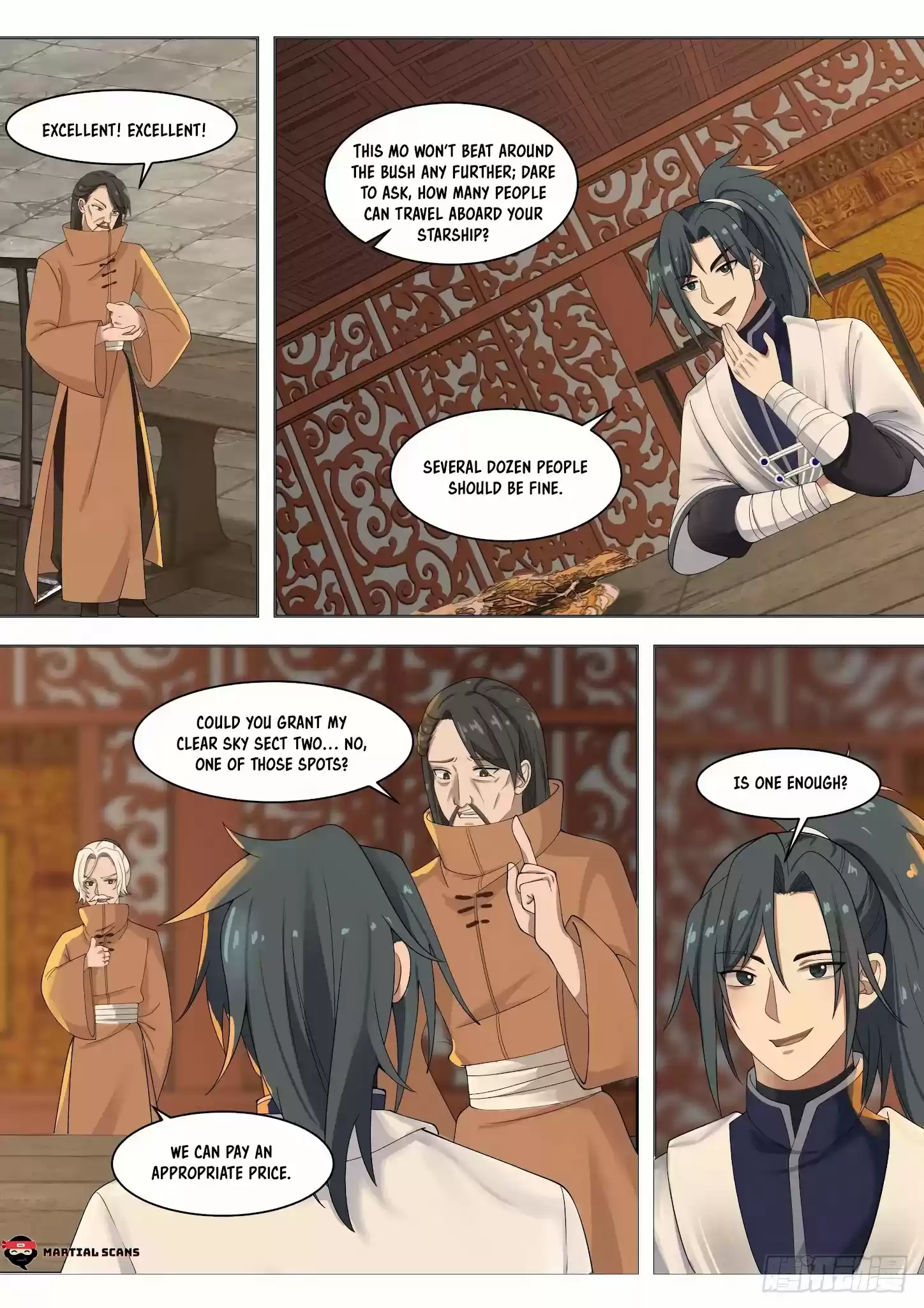 Martial Peak Chapter 1328: A Quota