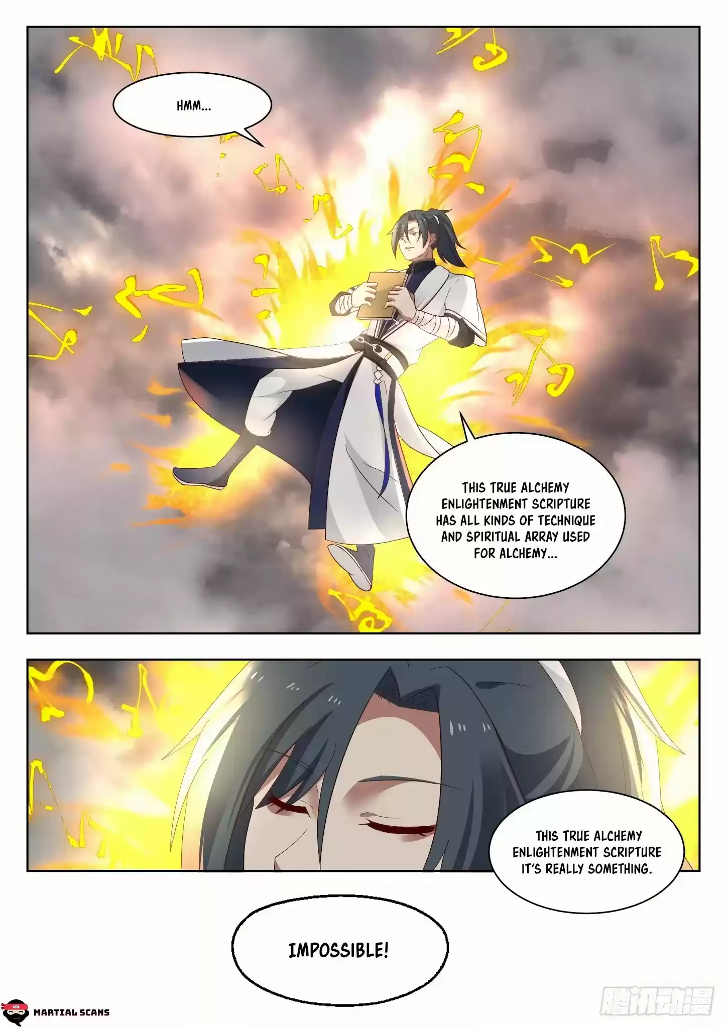 Martial Peak Chapter 1330: True Alchemy Enlightenment Scripture