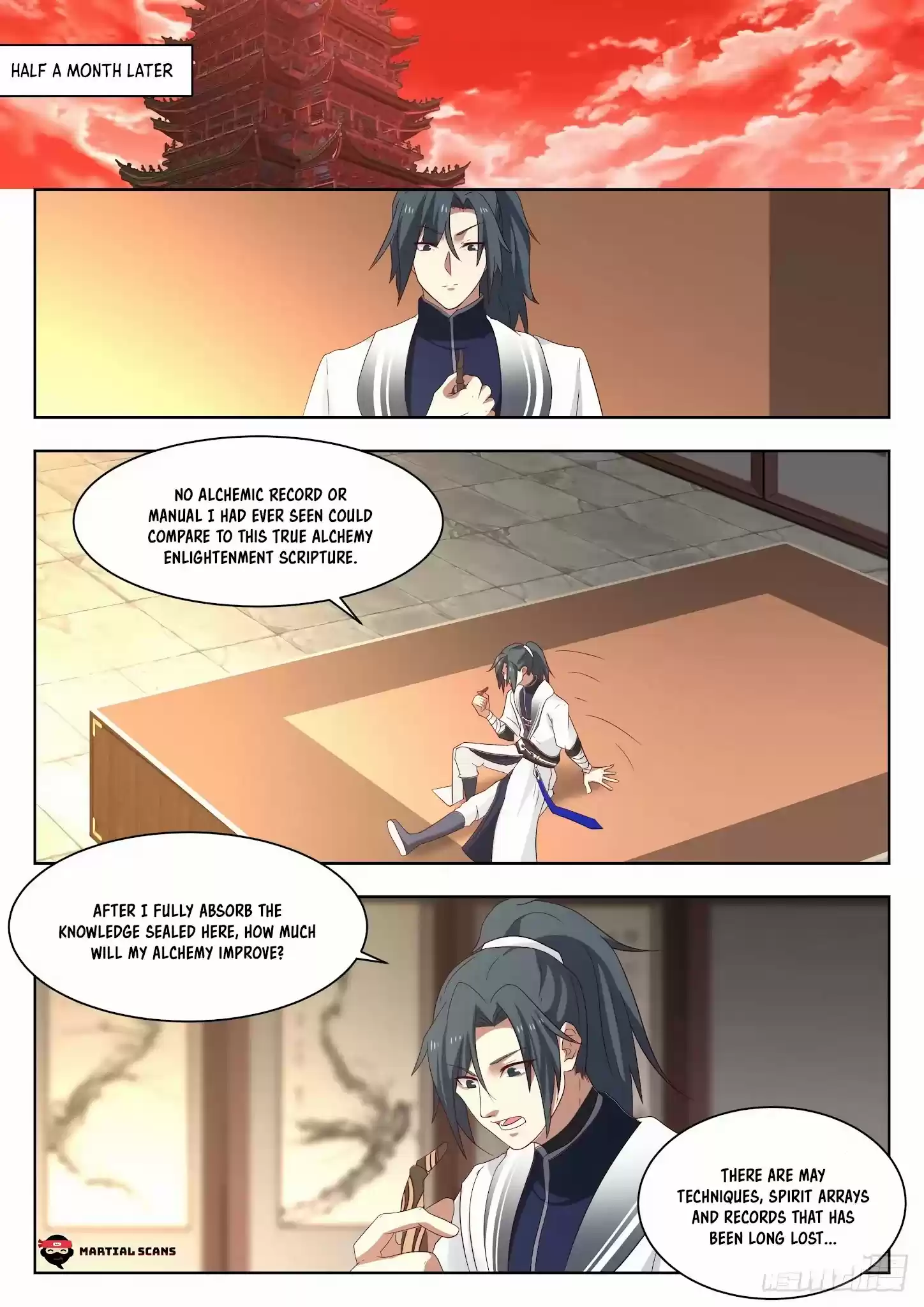 Martial Peak Chapter 1330: True Alchemy Enlightenment Scripture